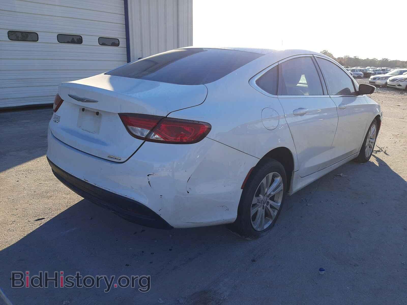 2016 CHRYSLER 200 - VIN: 1C3CCCFB0GN182492 - Фото 4