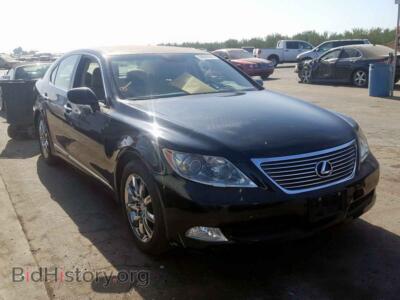 2007 Lexus LS460 LS 460, черный — VIN JTHBL46F075011692, Copart