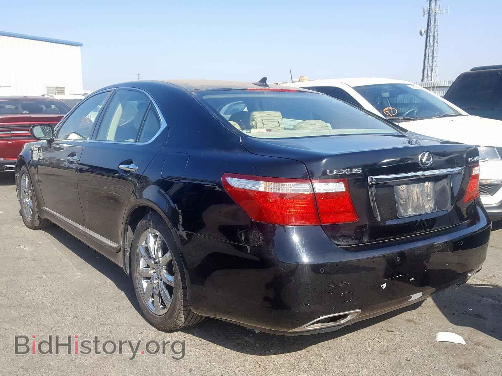 2007 LEXUS LS460 - VIN: JTHBL46F075011692 - Фото 3