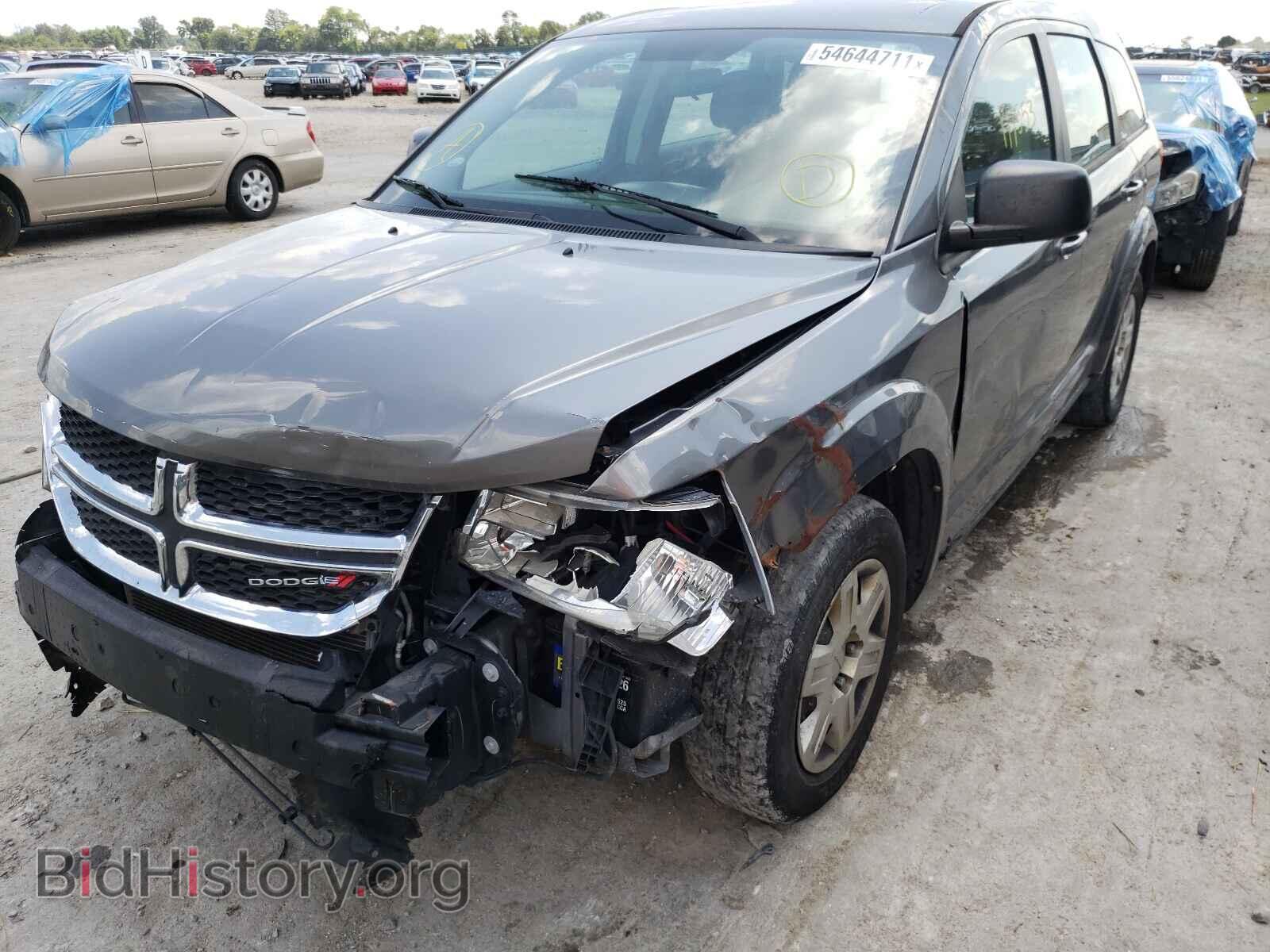 2012 DODGE JOURNEY - VIN: 3C4PDCAB8CT340914 - Фото 2