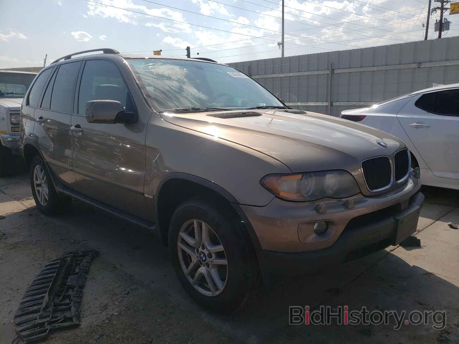 Photo 5UXFA13526LY46608 - BMW X5 2006