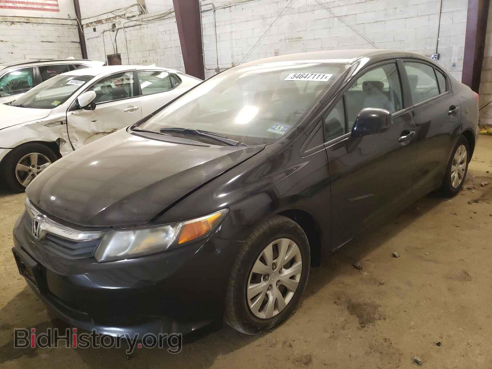 2012 HONDA CIVIC - VIN: 19XFB2F54CE345885 - Фото 2
