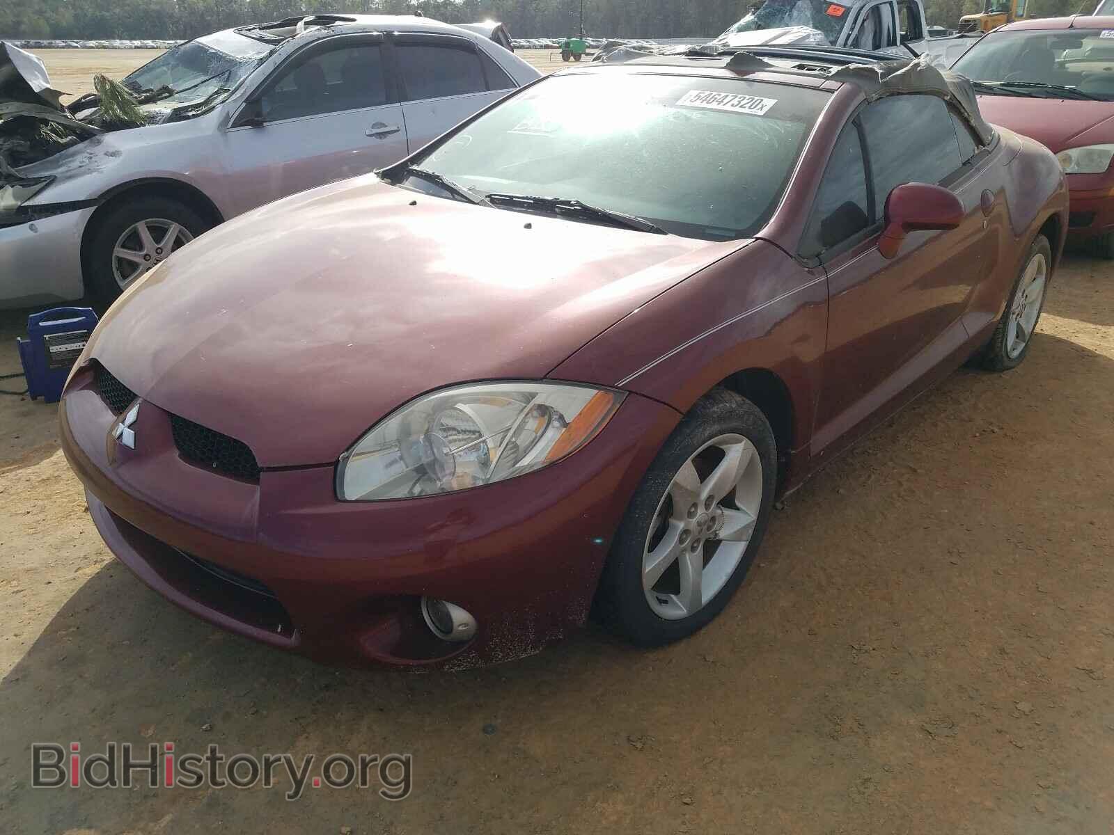 2007 MITSUBISHI ECLIPSE - VIN: 4A3AL25FX7E042853 - Photo 2