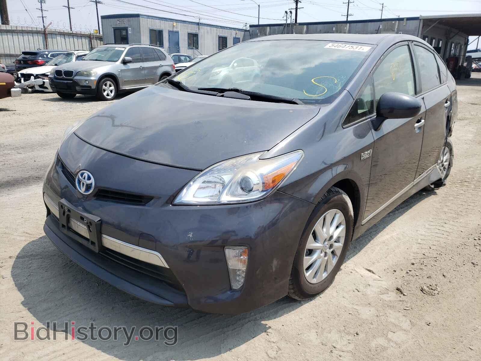 2014 TOYOTA PRIUS - VIN: JTDKN3DP7E3063914 - Фото 2