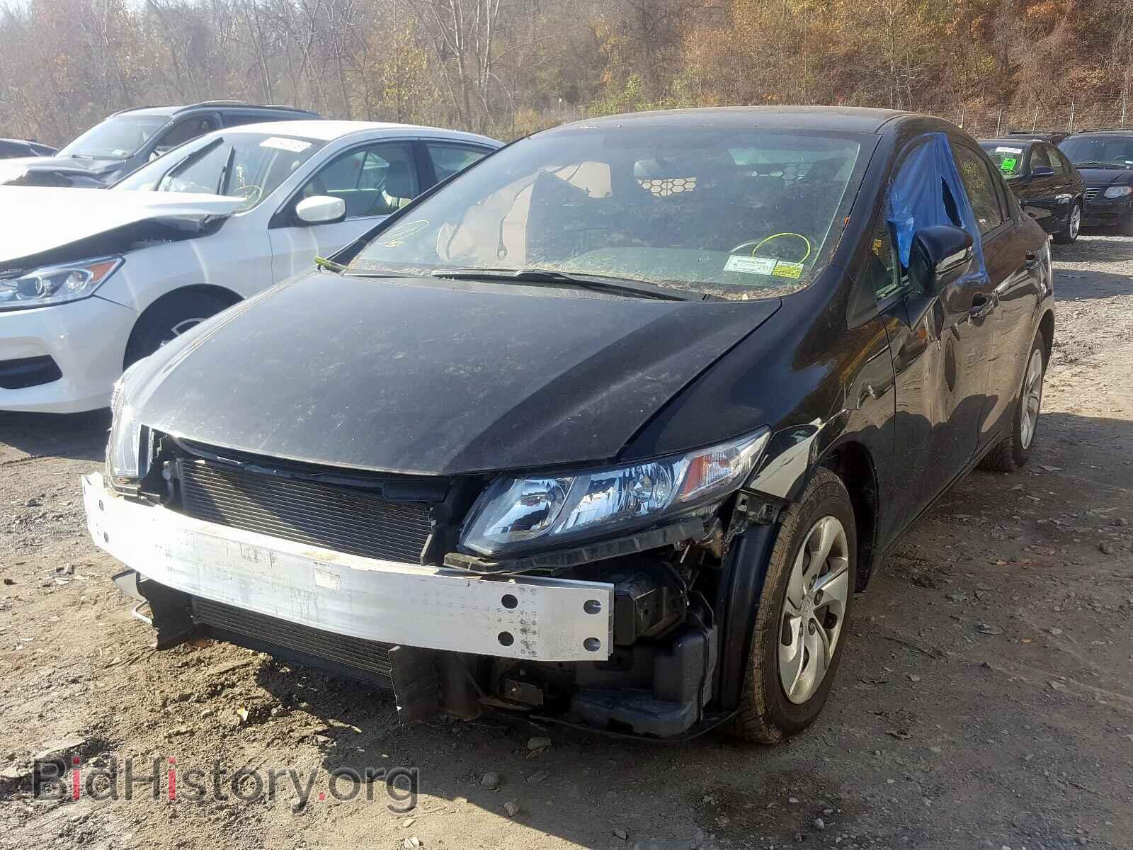 2014 HONDA CIVIC - VIN: 19XFB2E58EE043374 - Фото 2