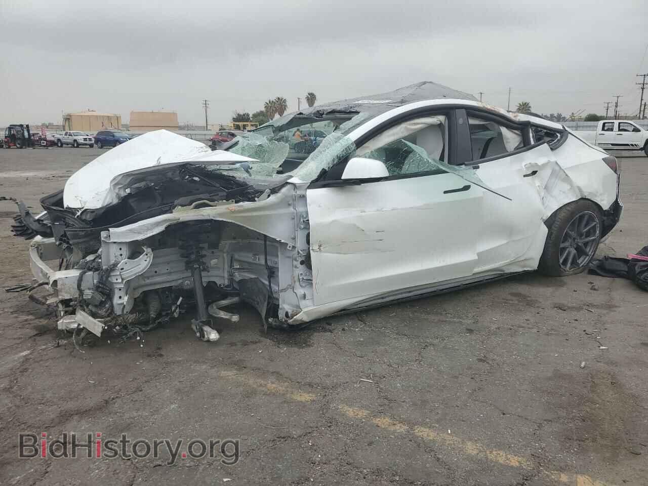 Photo 5YJ3E1EA9NF160487 - TESLA MODEL 3 2022
