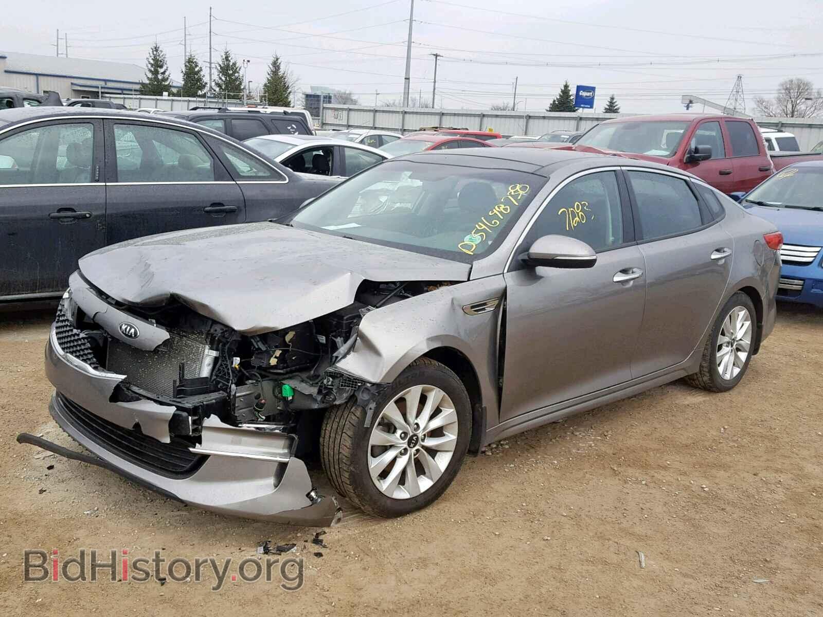2016 KIA OPTIMA - VIN: 5XXGU4L39GG032289 - Фото 2