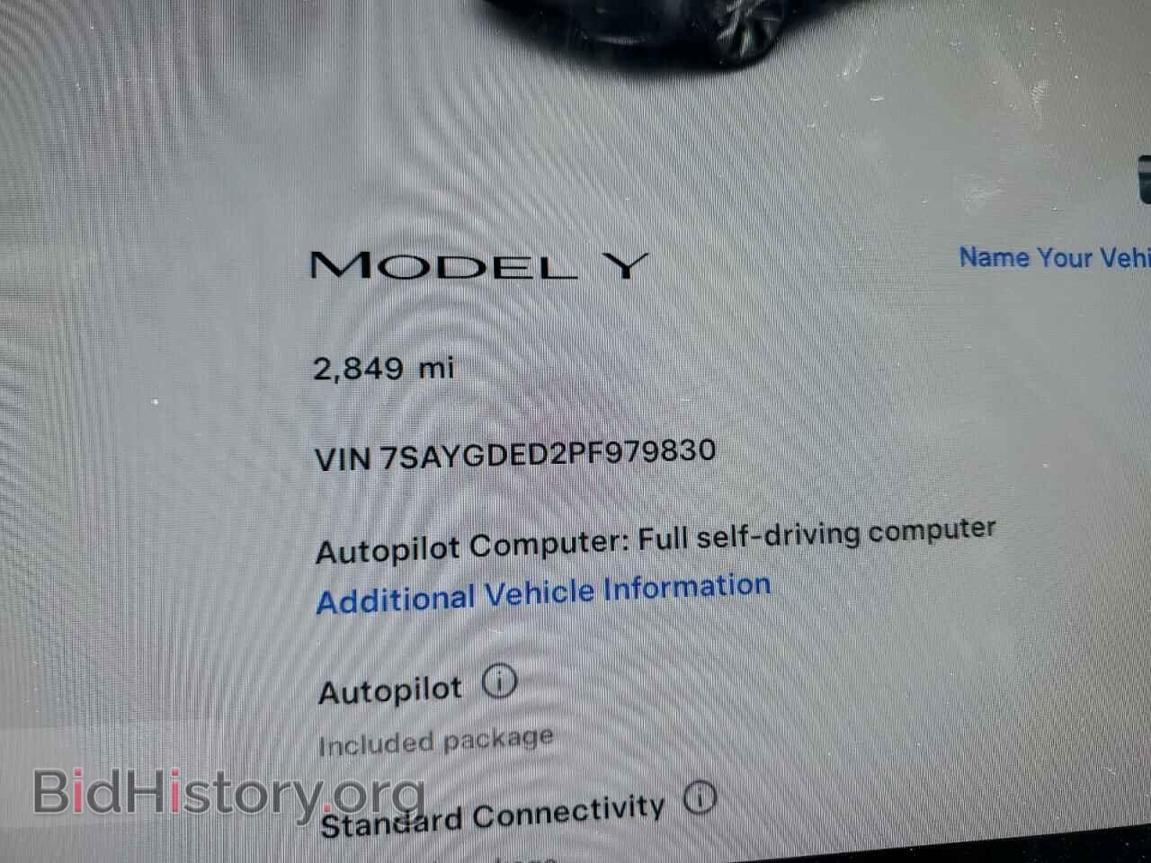 2023 TESLA MODEL Y - VIN: 7SAYGDED2PF979830 - Фото 9