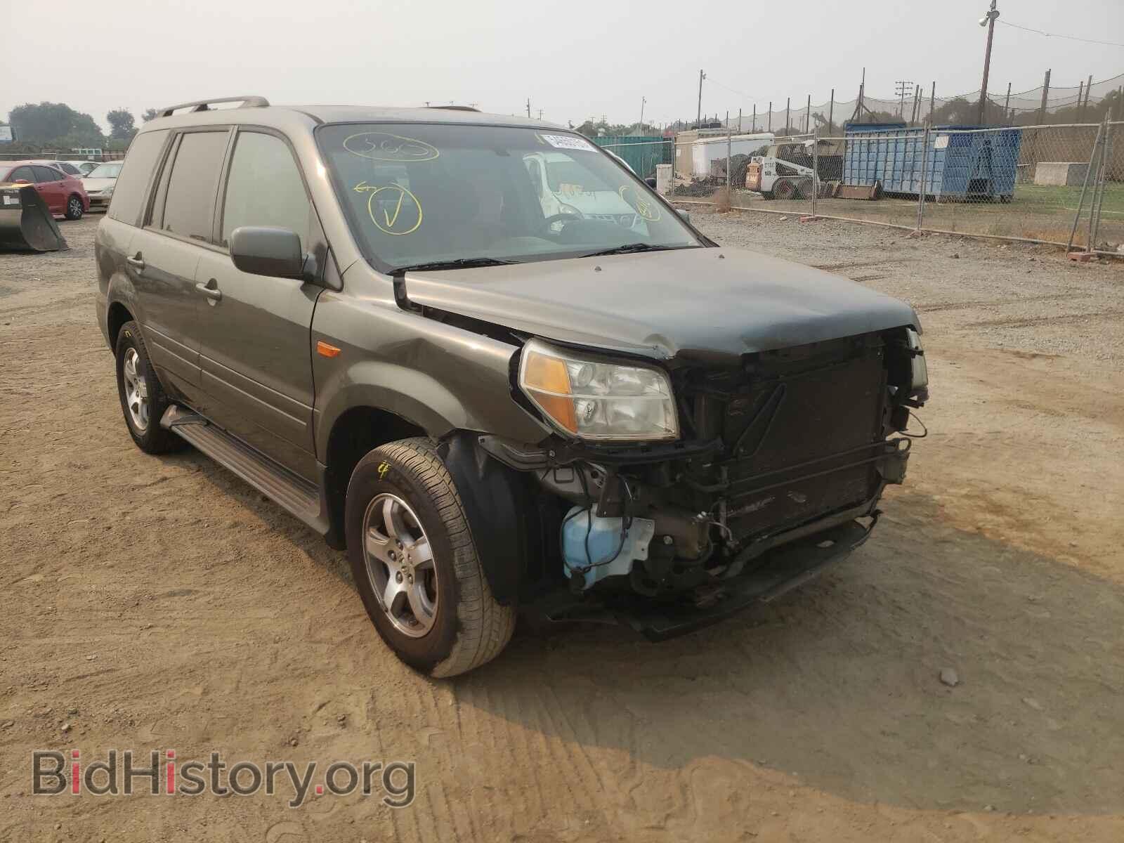 Photo 5FNYF28536B037907 - HONDA PILOT 2006