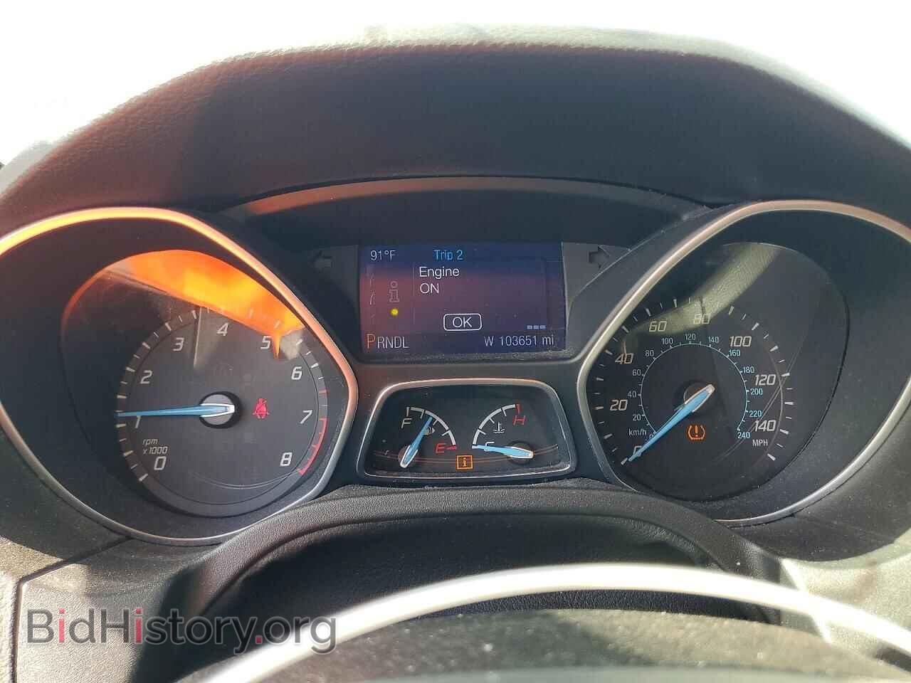 2014 FORD FOCUS - VIN: 1FADP3E25EL127105 - Фото 9
