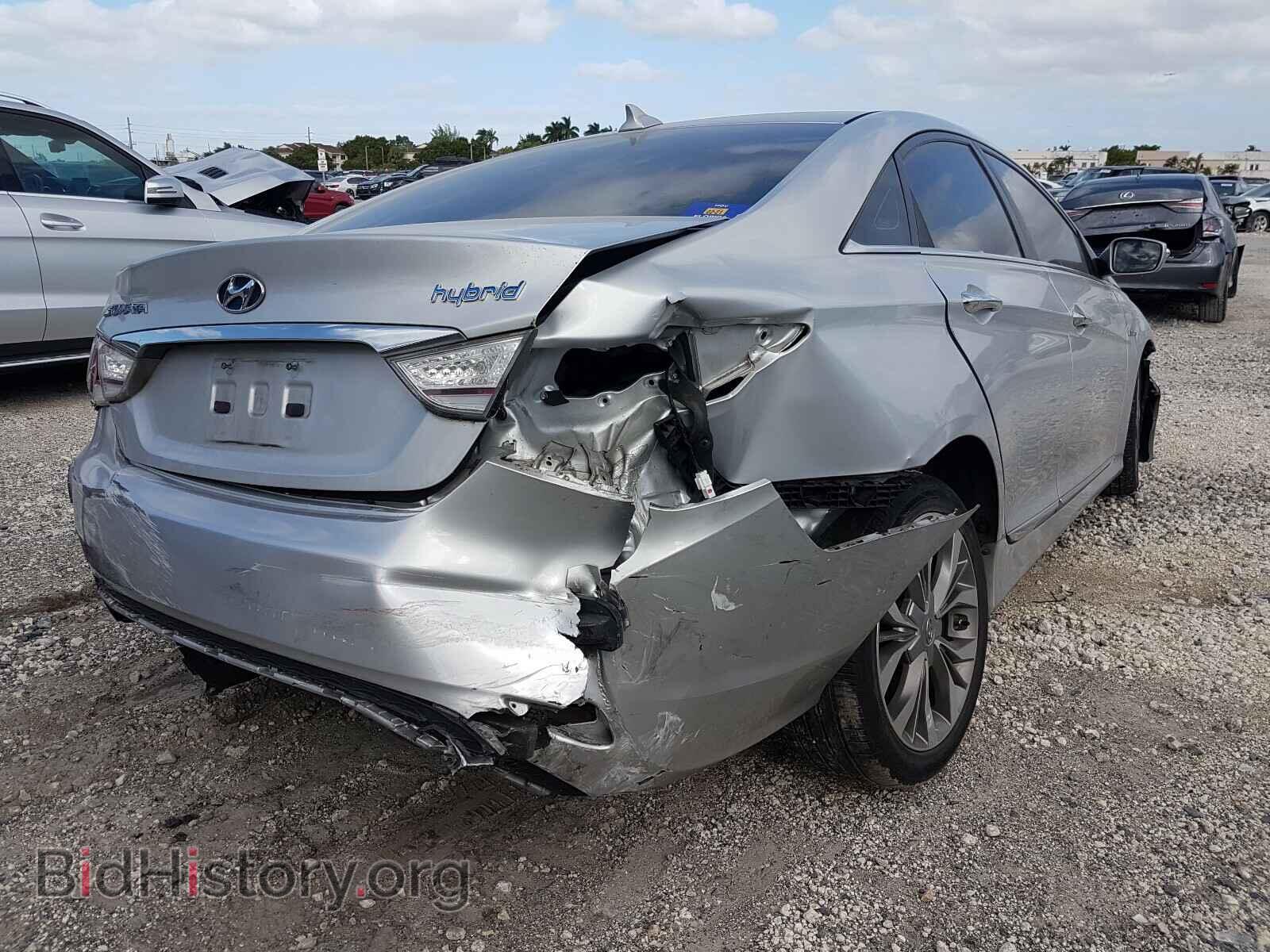 2012 HYUNDAI SONATA - VIN: KMHEC4A40CA038988 - Фото 4