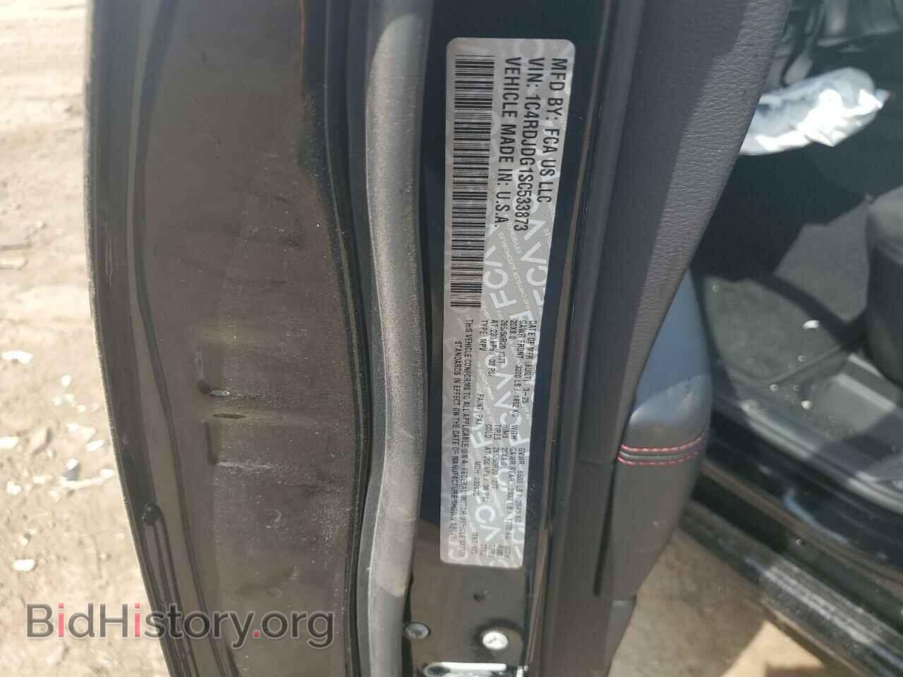 2025 DODGE DURANGO - VIN: 1C4RDJDG1SC533873 - Фото 12