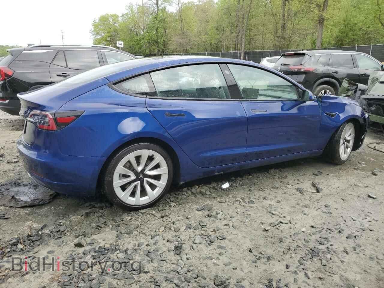 2022 TESLA MODEL 3 - VIN: 5YJ3E1EA9NF289524 - Фото 3