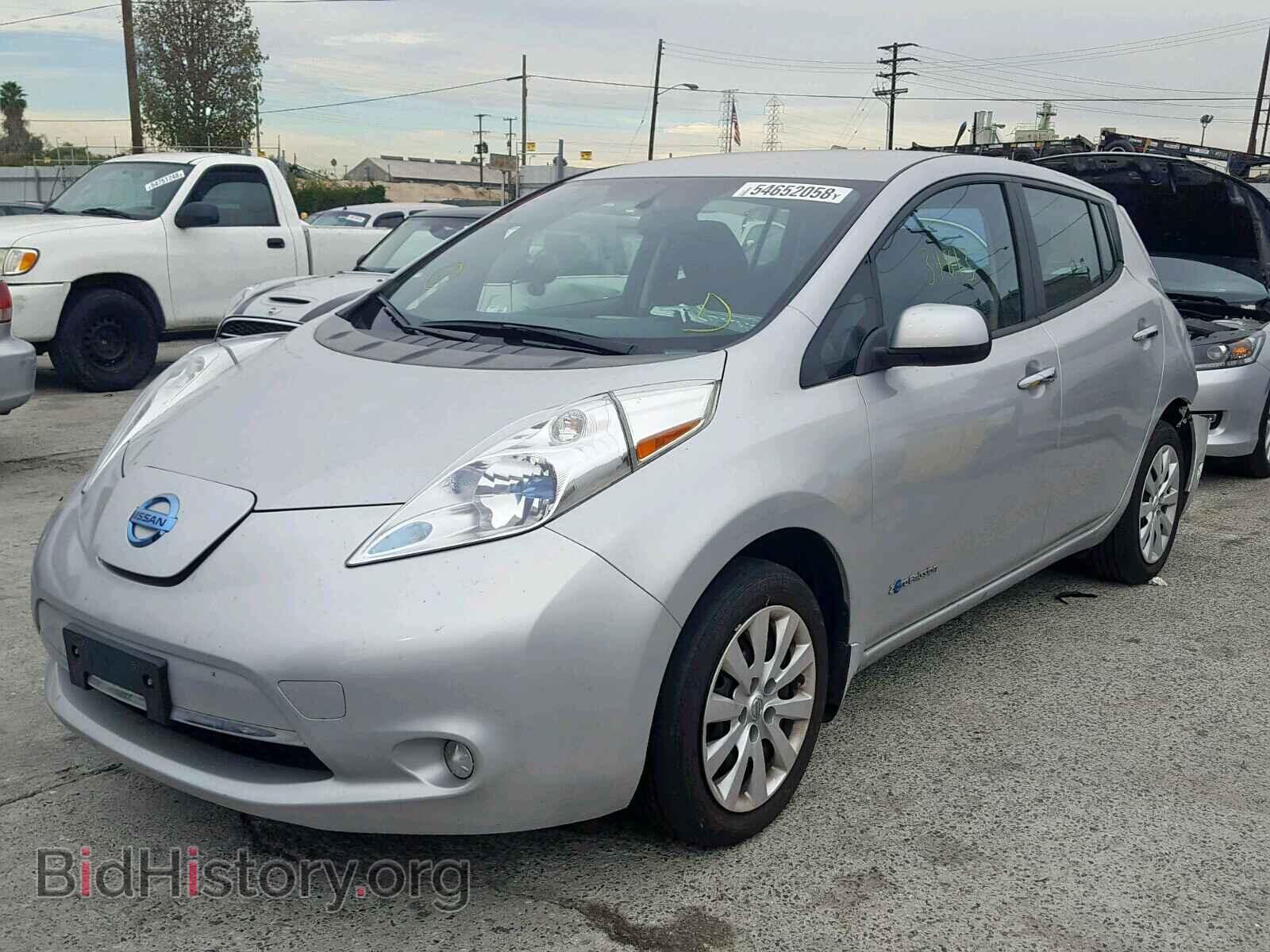 2013 NISSAN LEAF - VIN: 1N4AZ0CP6DC413652 - Фото 2