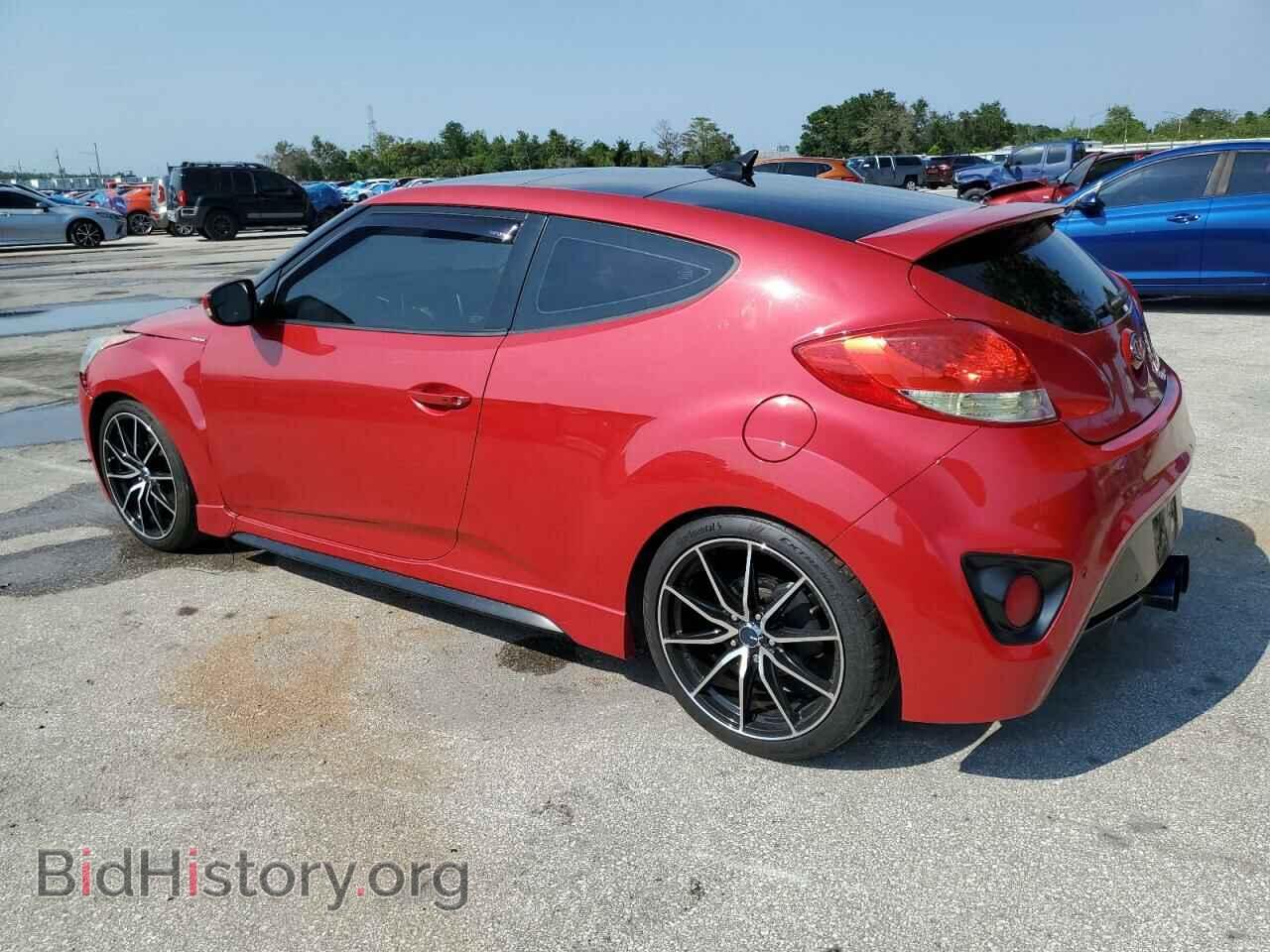 2013 HYUNDAI VELOSTER - VIN: KMHTC6AE2DU102735 - Фото 2