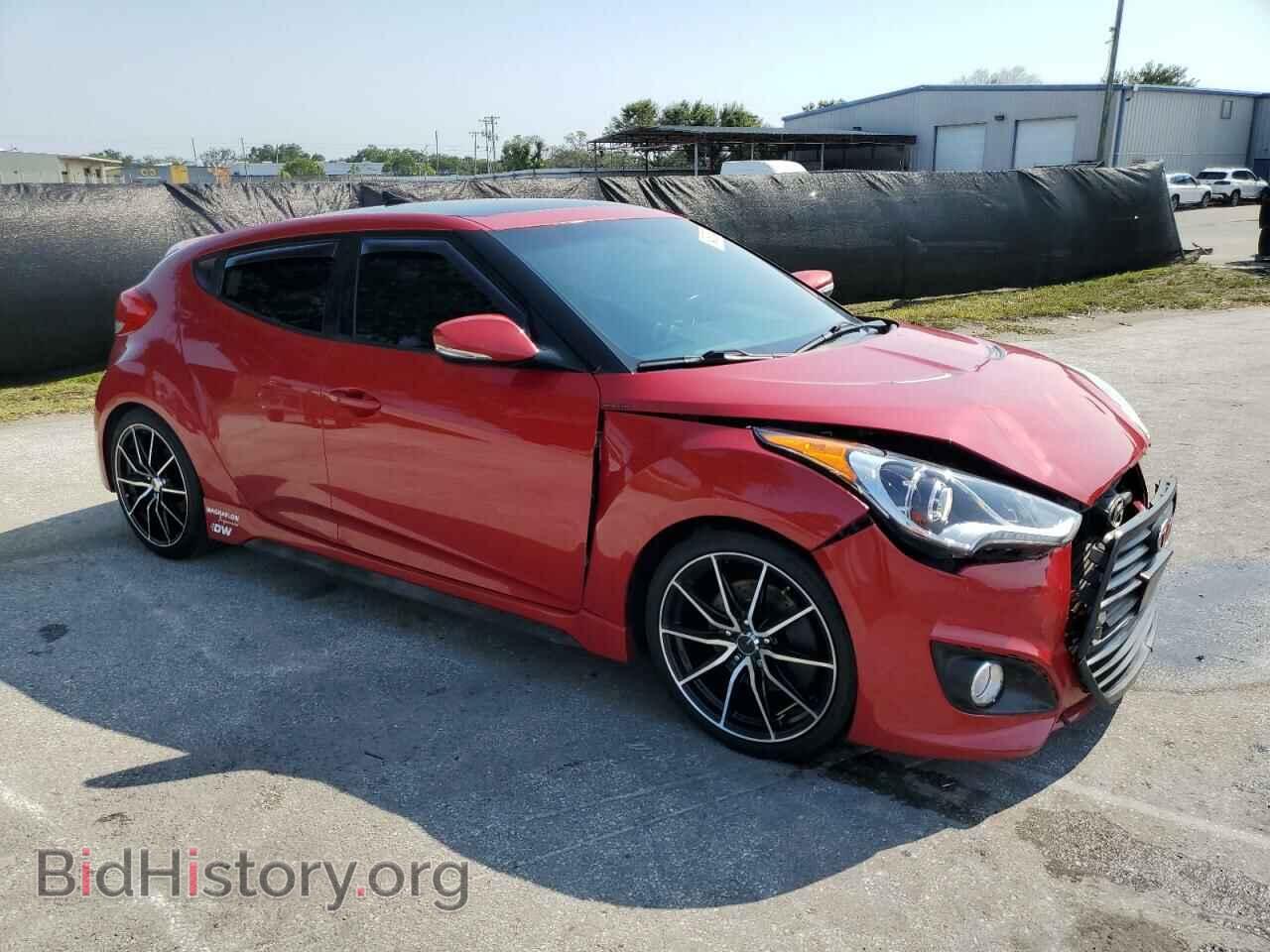 2013 HYUNDAI VELOSTER - VIN: KMHTC6AE2DU102735 - Фото 4