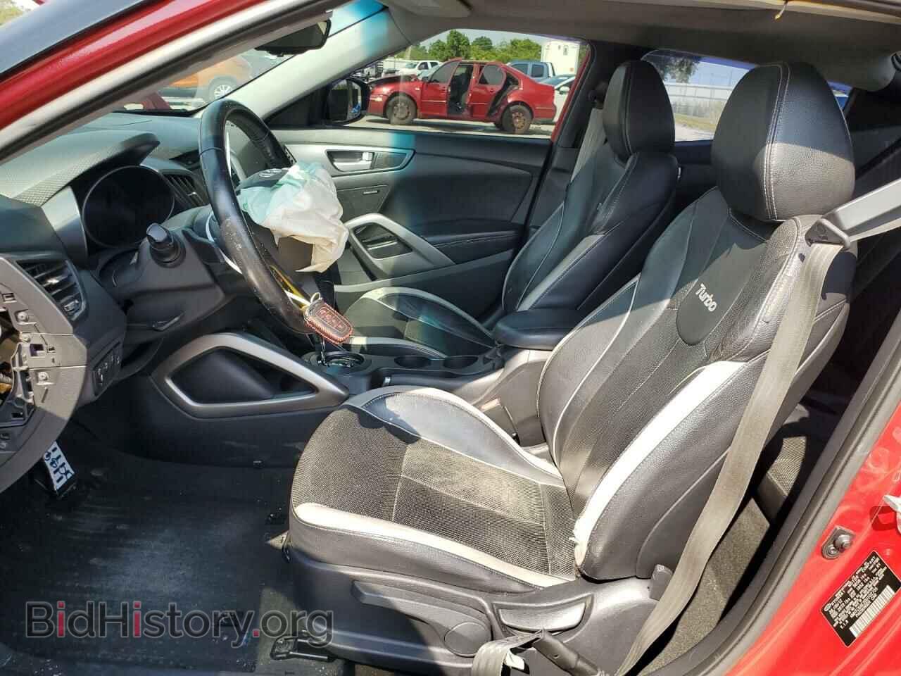 2013 HYUNDAI VELOSTER - VIN: KMHTC6AE2DU102735 - Фото 7