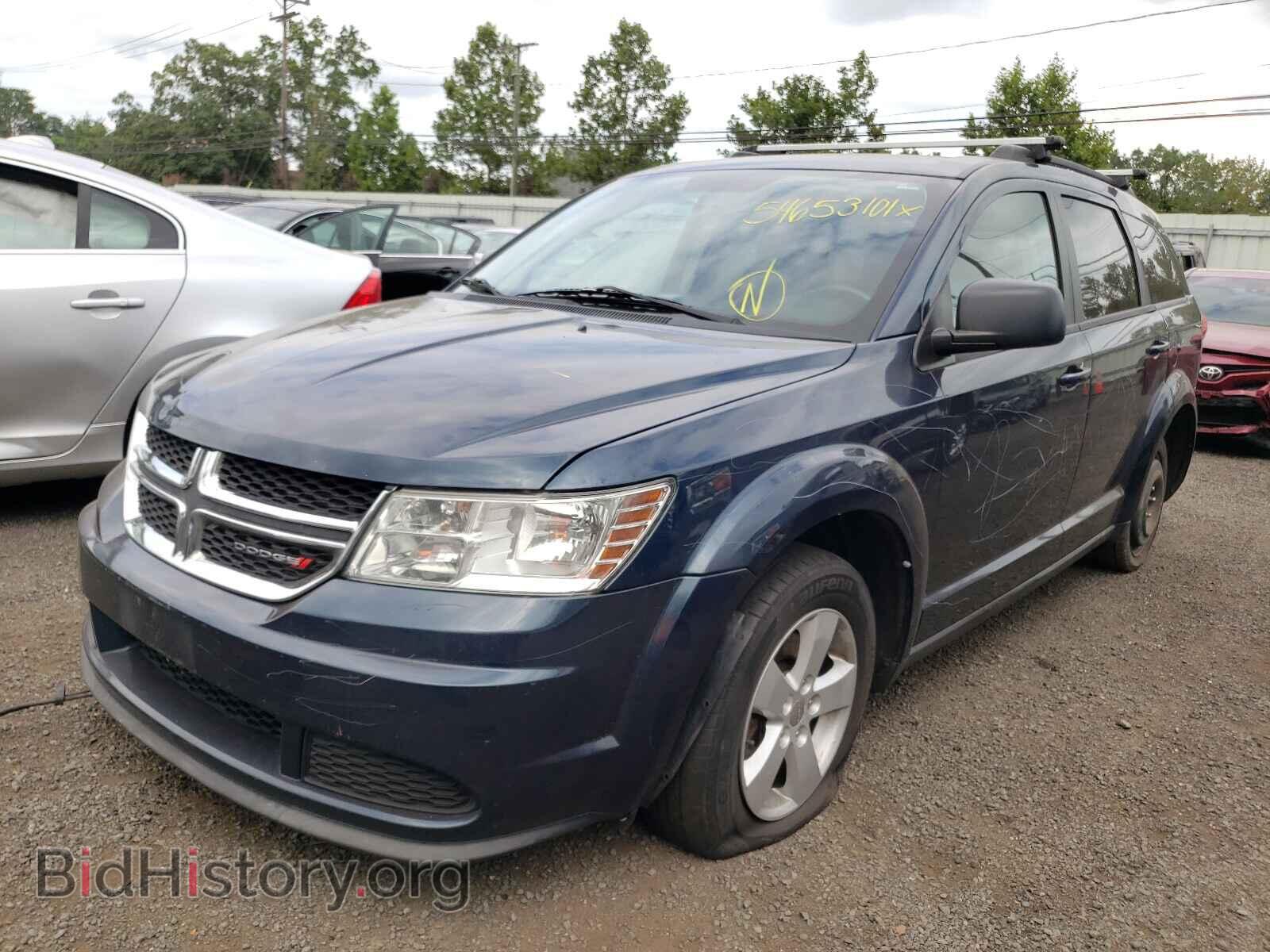2013 DODGE JOURNEY - VIN: 3C4PDCAB7DT533427 - Фото 2
