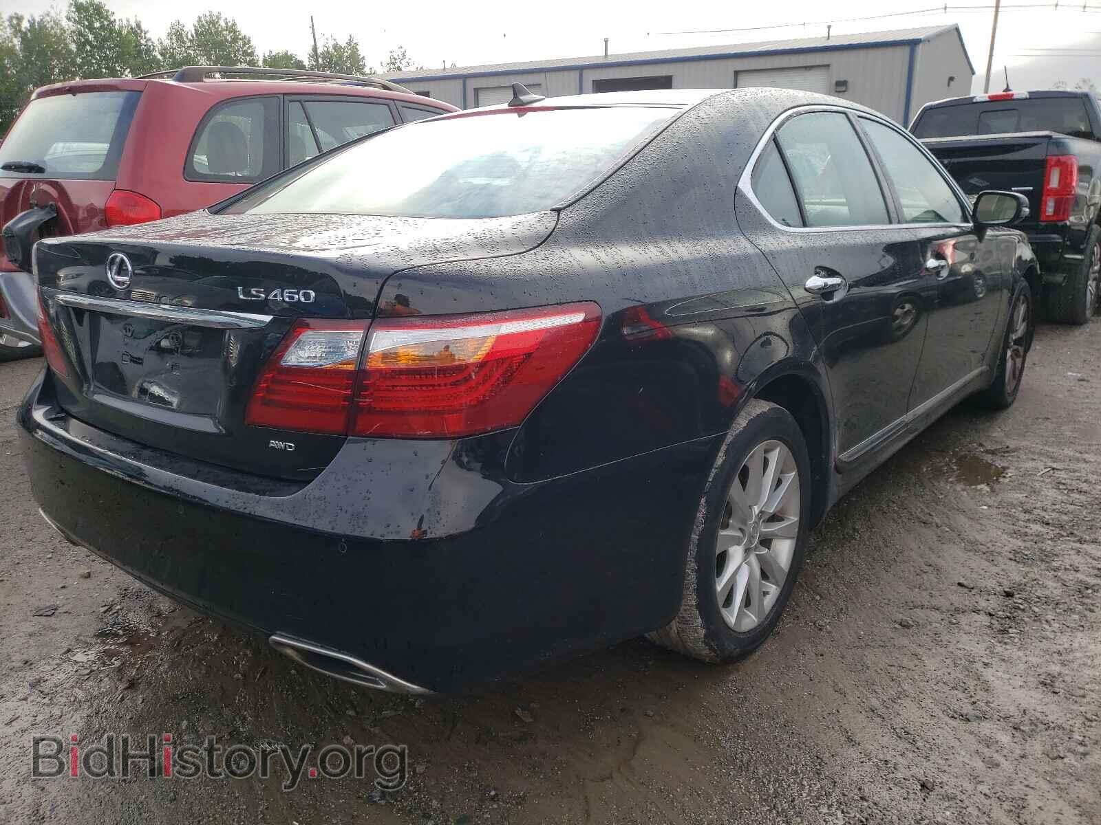 2011 LEXUS LS460 - VIN: JTHCL5EF0B5010255 - Фото 4