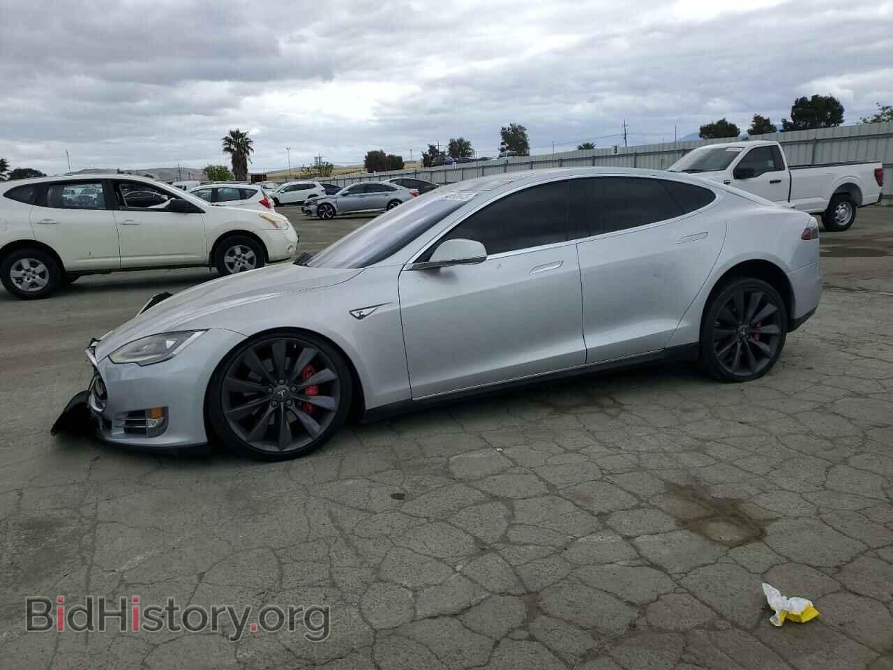 Photo 5YJSA1H11EFP43395 - TESLA MODEL S 2014
