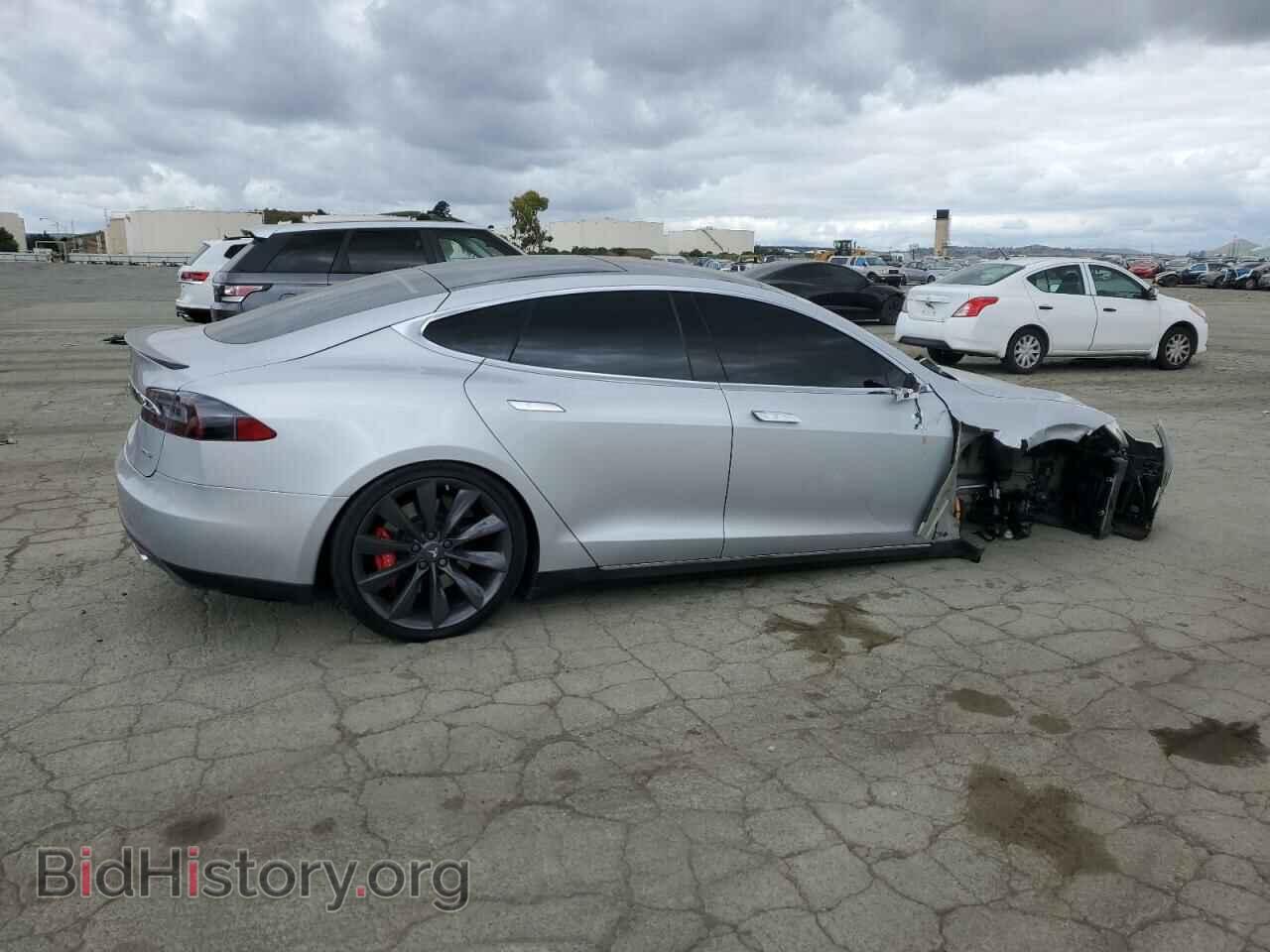 2014 TESLA MODEL S - VIN: 5YJSA1H11EFP43395 - Photo 3