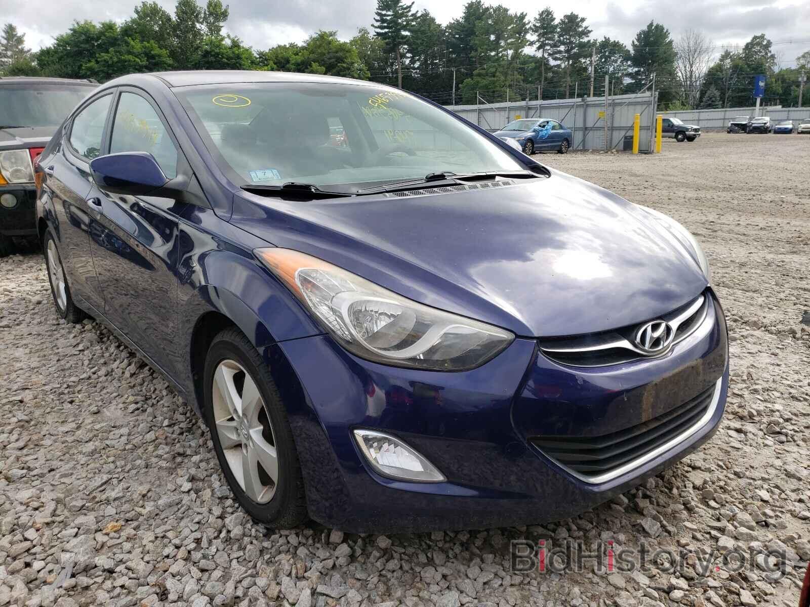 Photo 5NPDH4AE7CH072686 - HYUNDAI ELANTRA 2012