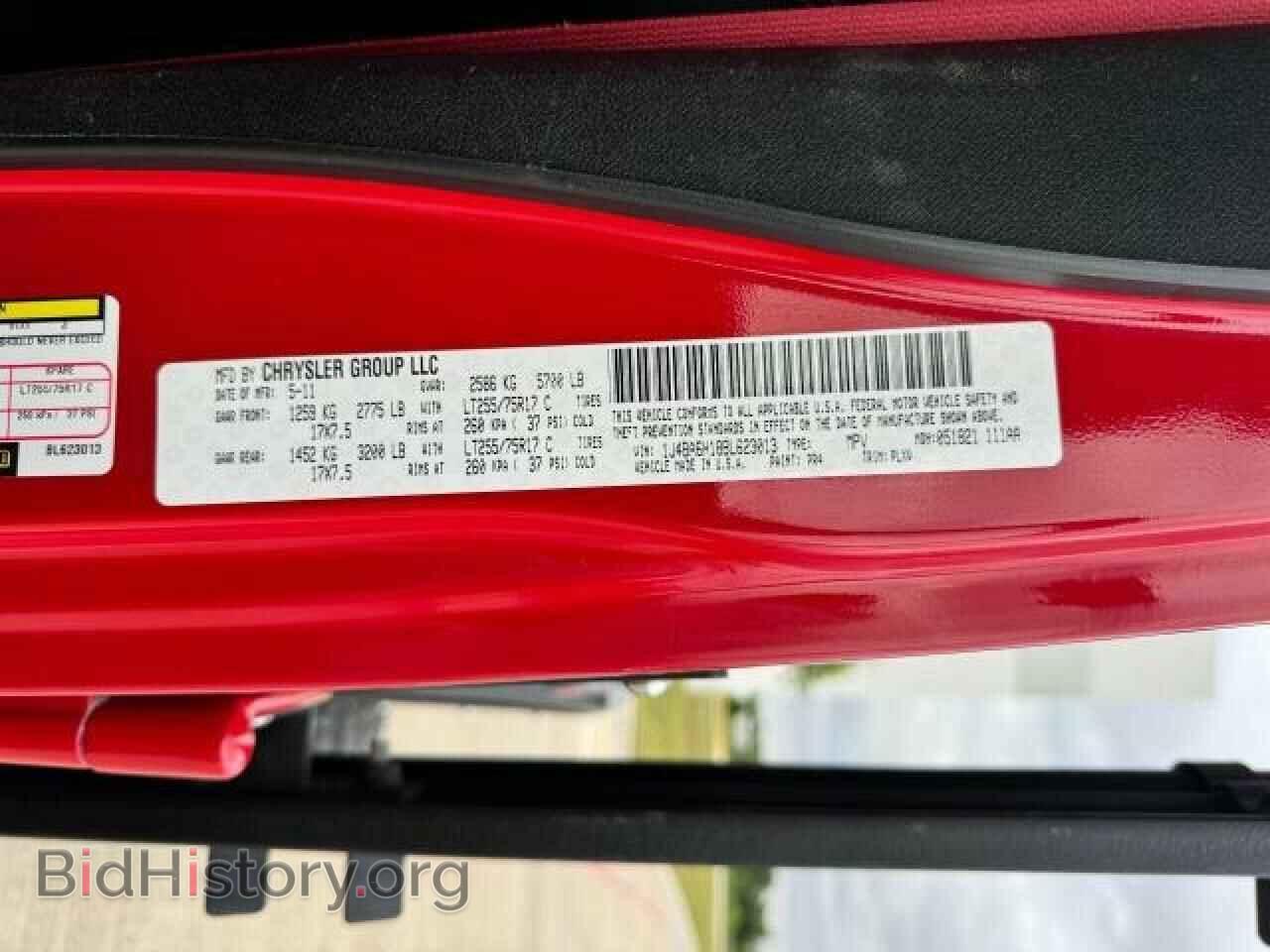 2011 JEEP WRANGLER - VIN: 1J4BA6H18BL623013 - Фото 10