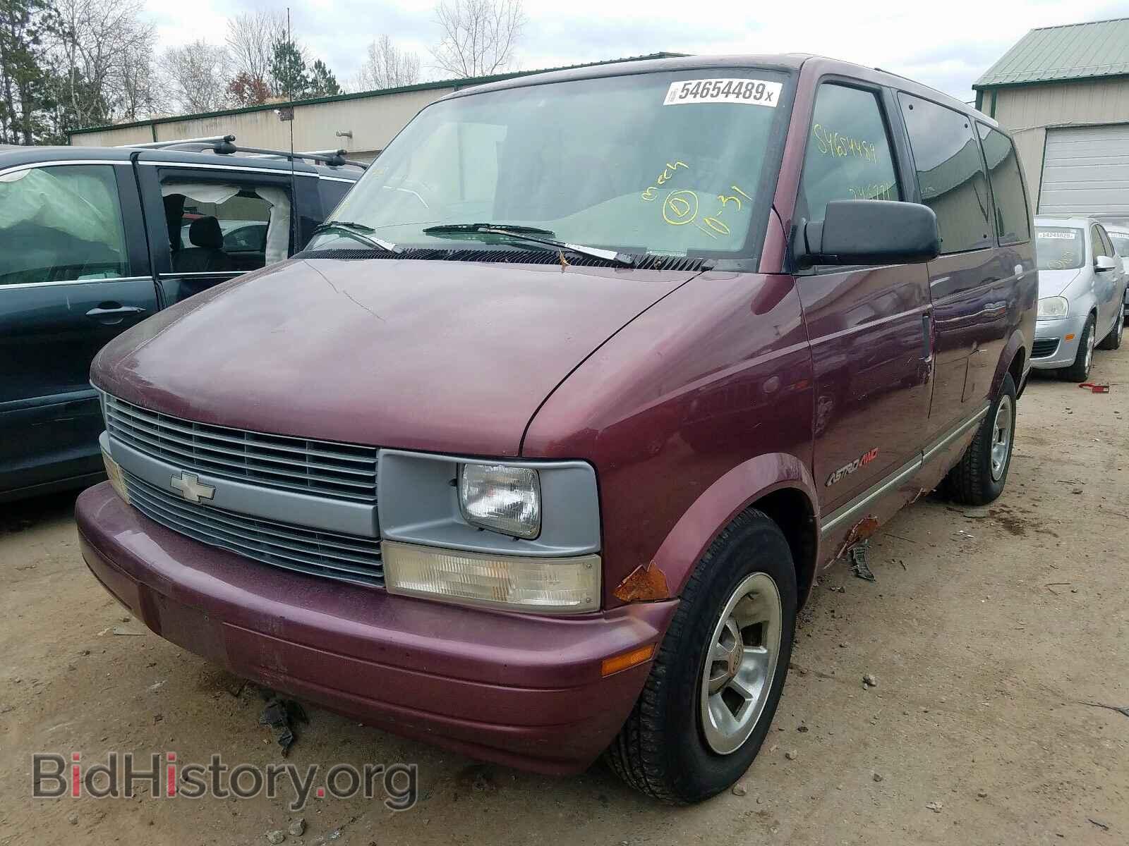 1997 CHEVROLET ASTRO - VIN: 1GNEL19W0VB212734 - Фото 2