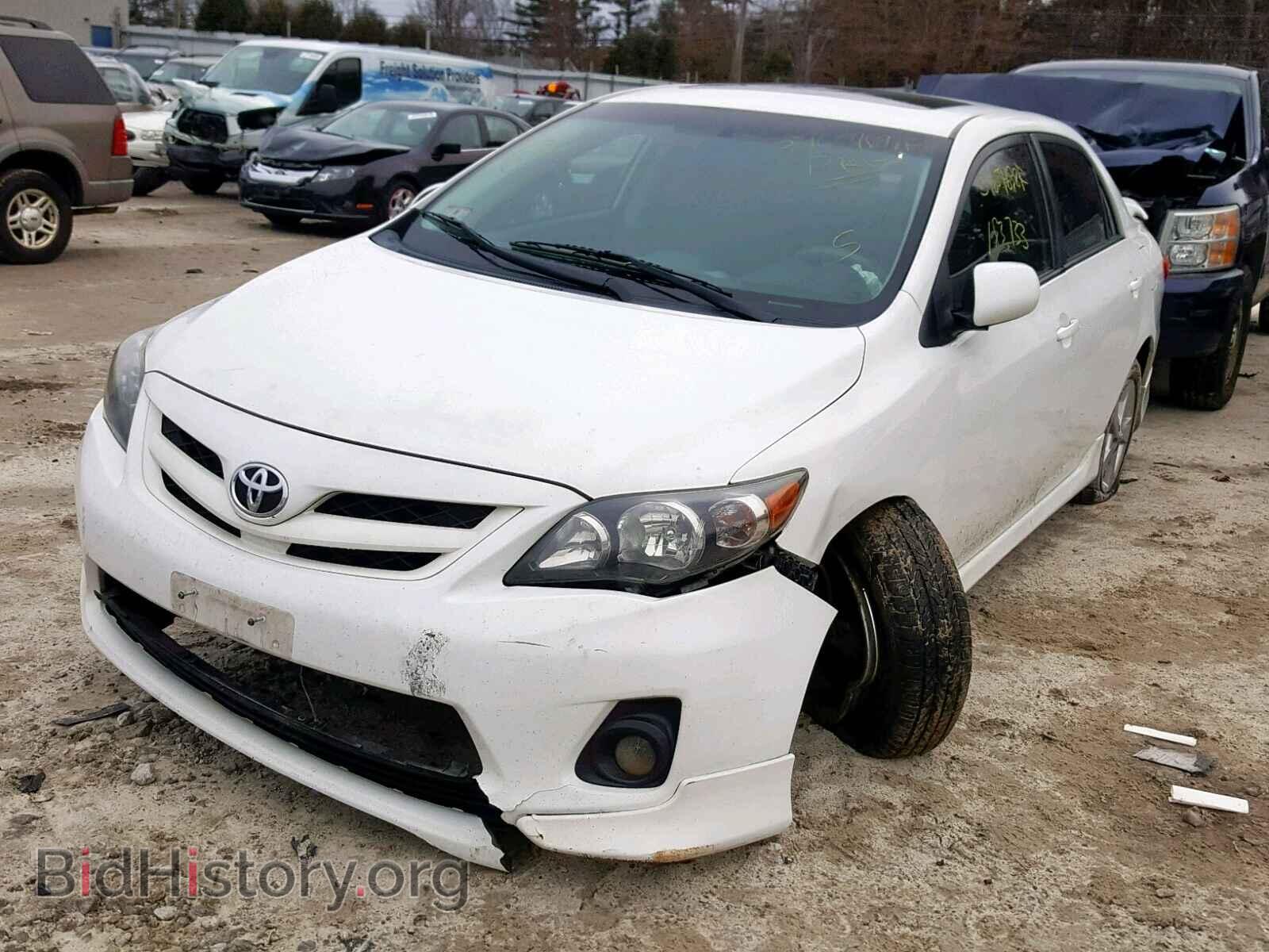 2012 TOYOTA COROLLA BA - VIN: 2T1BU4EE3CC916092 - Фото 2