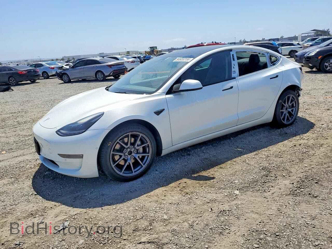 Фотография 5YJ3E1EB5NF206695 - TESLA MODEL 3 2022