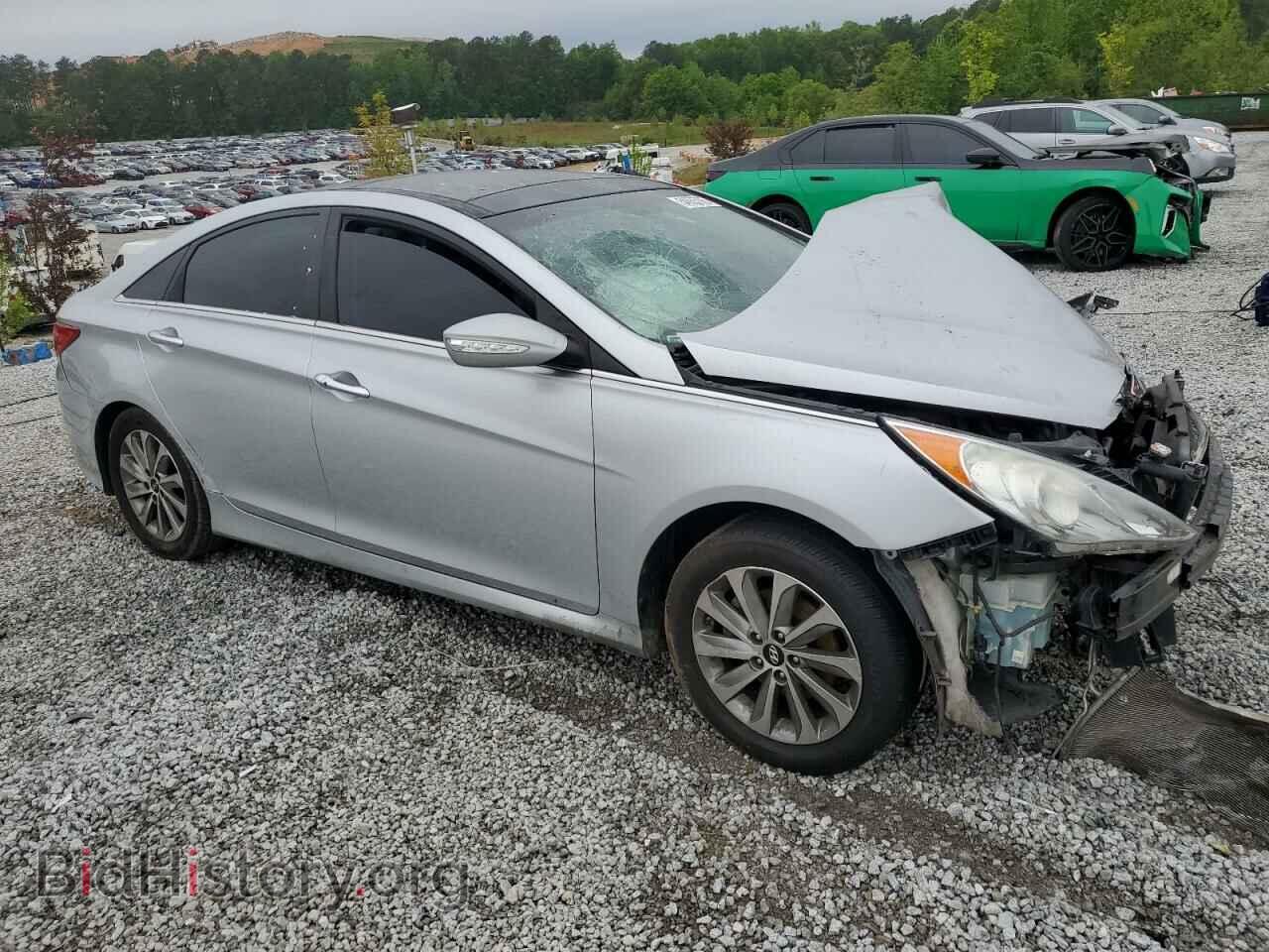2014 HYUNDAI SONATA - VIN: 5NPEC4AC8EH830832 - Фото 4