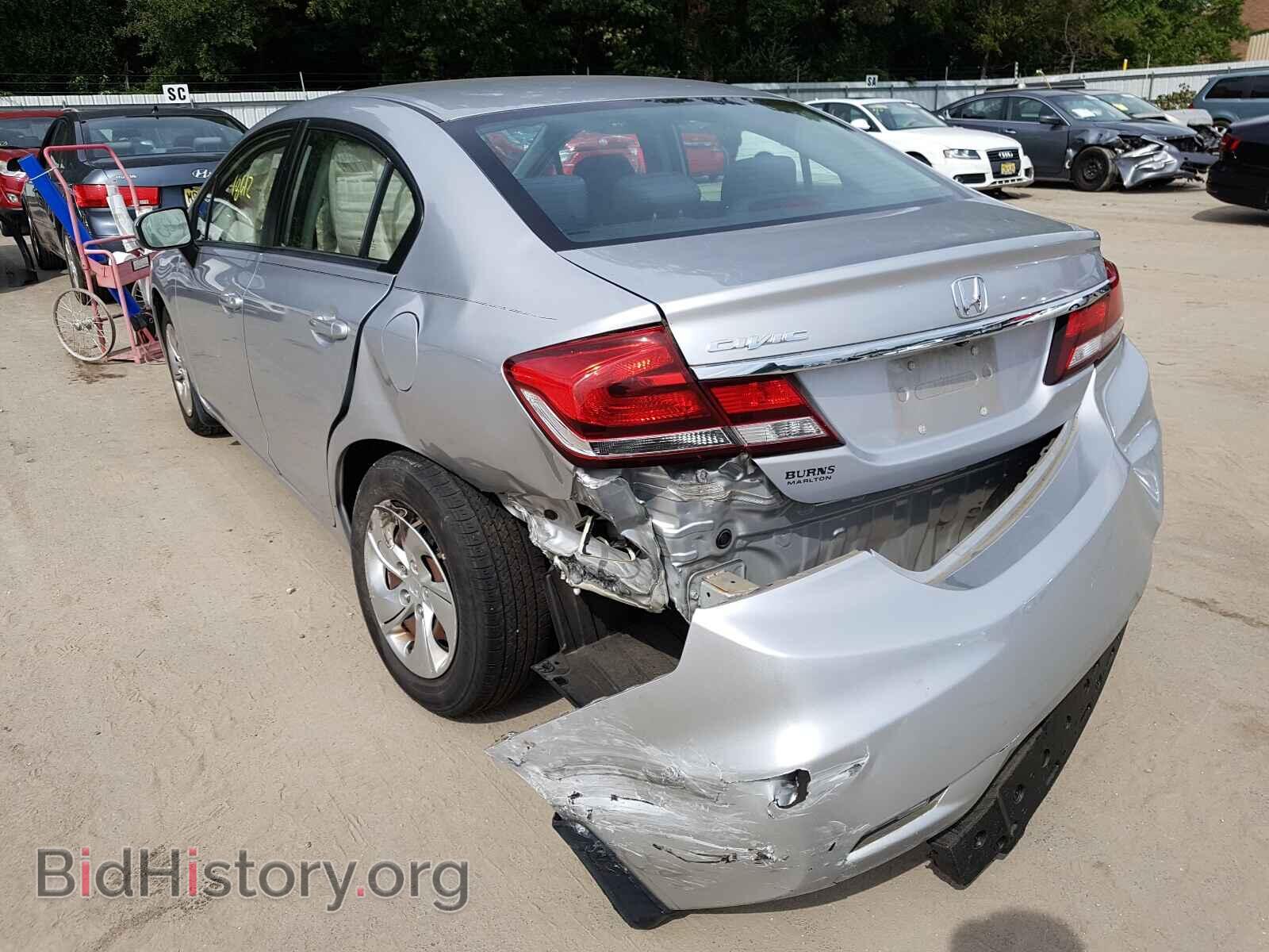 2015 HONDA CIVIC - VIN: 19XFB2F56FE286357 - Фото 3