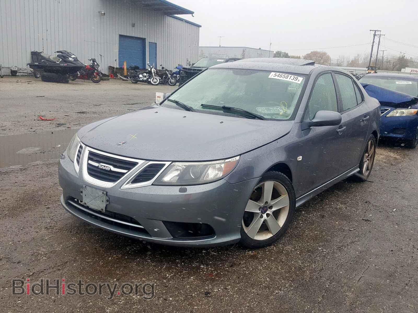 2008 SAAB 9 3 - VIN: YS3FB49Y181004495 - Фото 2