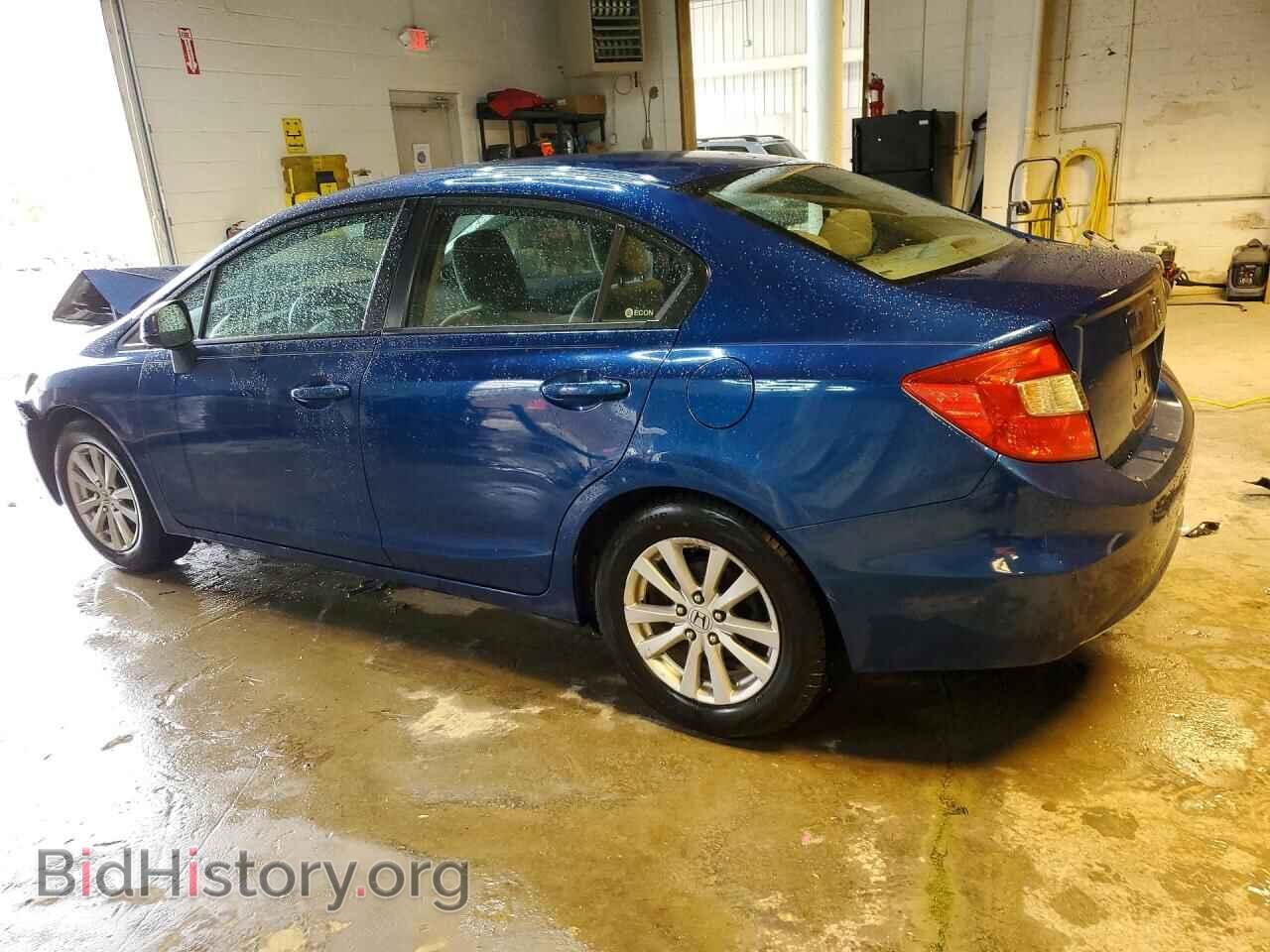 2012 HONDA CIVIC - VIN: 2HGFB2F87CH502566 - Фото 2