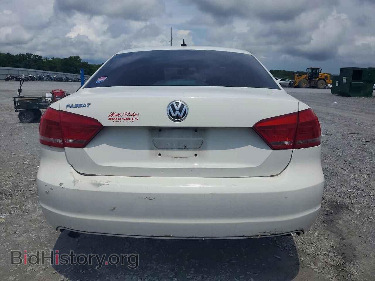 2012 VOLKSWAGEN PASSAT - VIN: 1VWAP7A36CC064609 - Фото 6