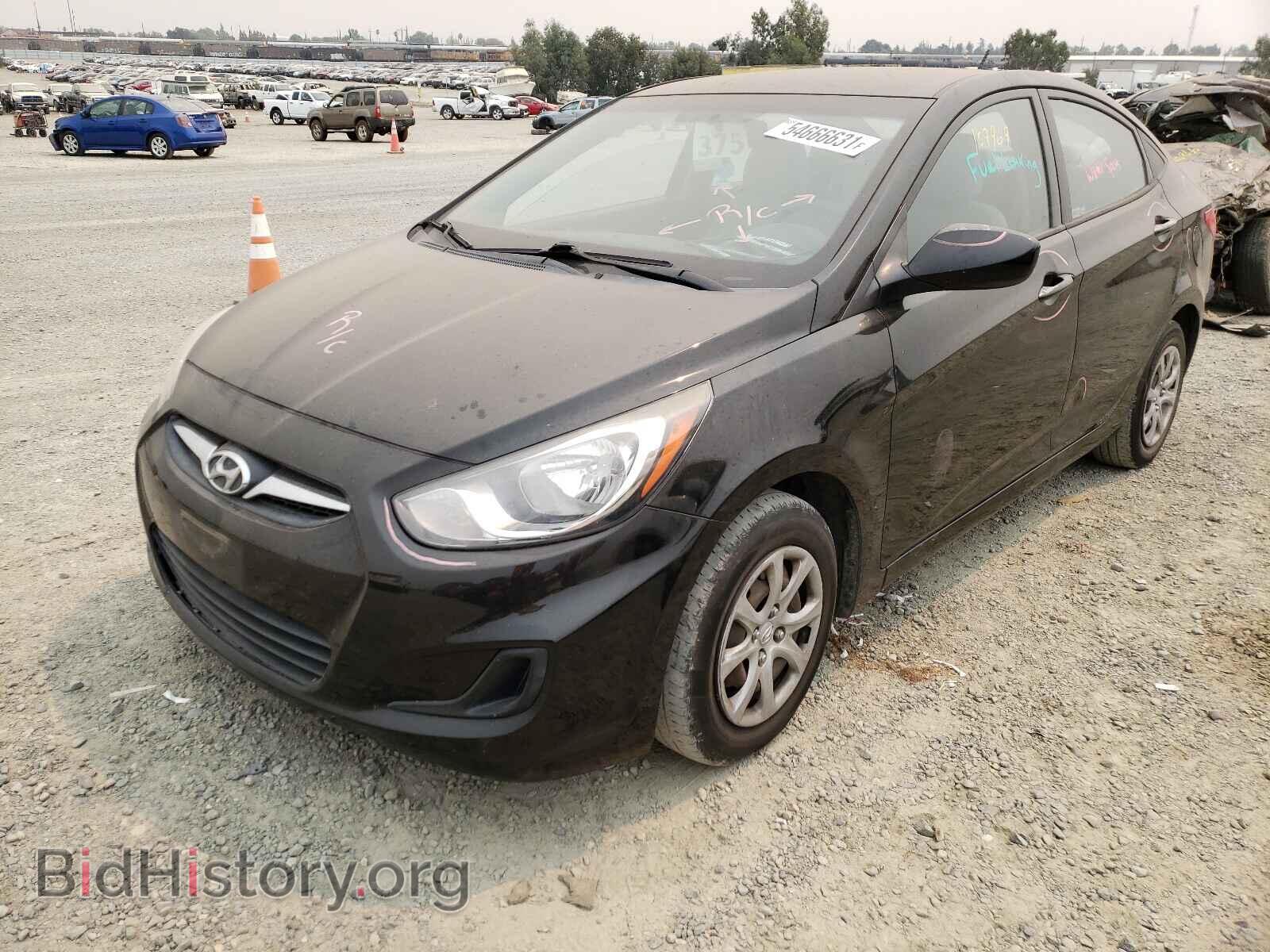 2013 HYUNDAI ACCENT - VIN: KMHCT4AE6DU324344 - Фото 2