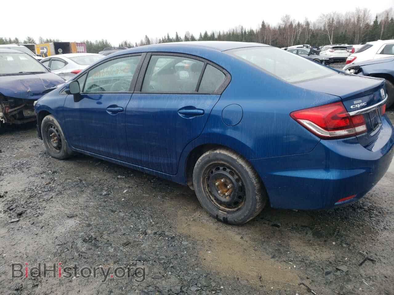 2013 HONDA CIVIC - VIN: 2HGFB2F43DH001916 - Фото 2