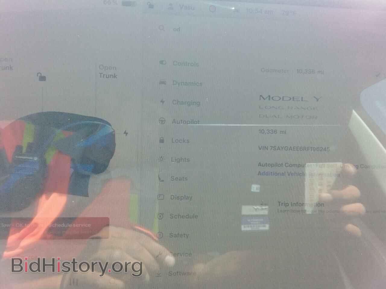 2024 TESLA MODEL Y - VIN: 7SAYGAEE6RF196245 - Photo 9