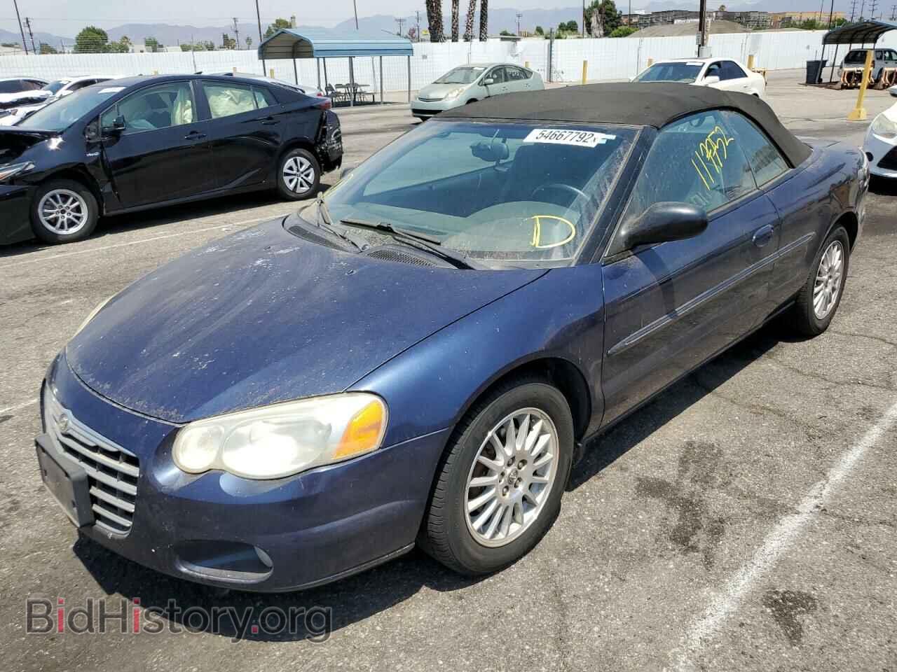 2006 CHRYSLER SEBRING - VIN: 1C3EL55R06N141801 - Фото 2