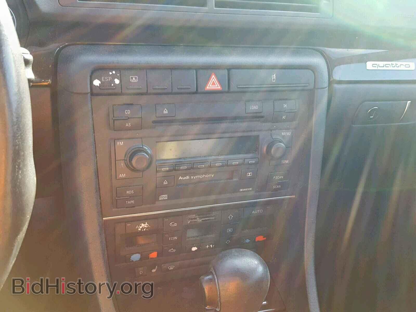 2002 AUDI A4 - VIN: WAULT68E62A188170 - Фото 9