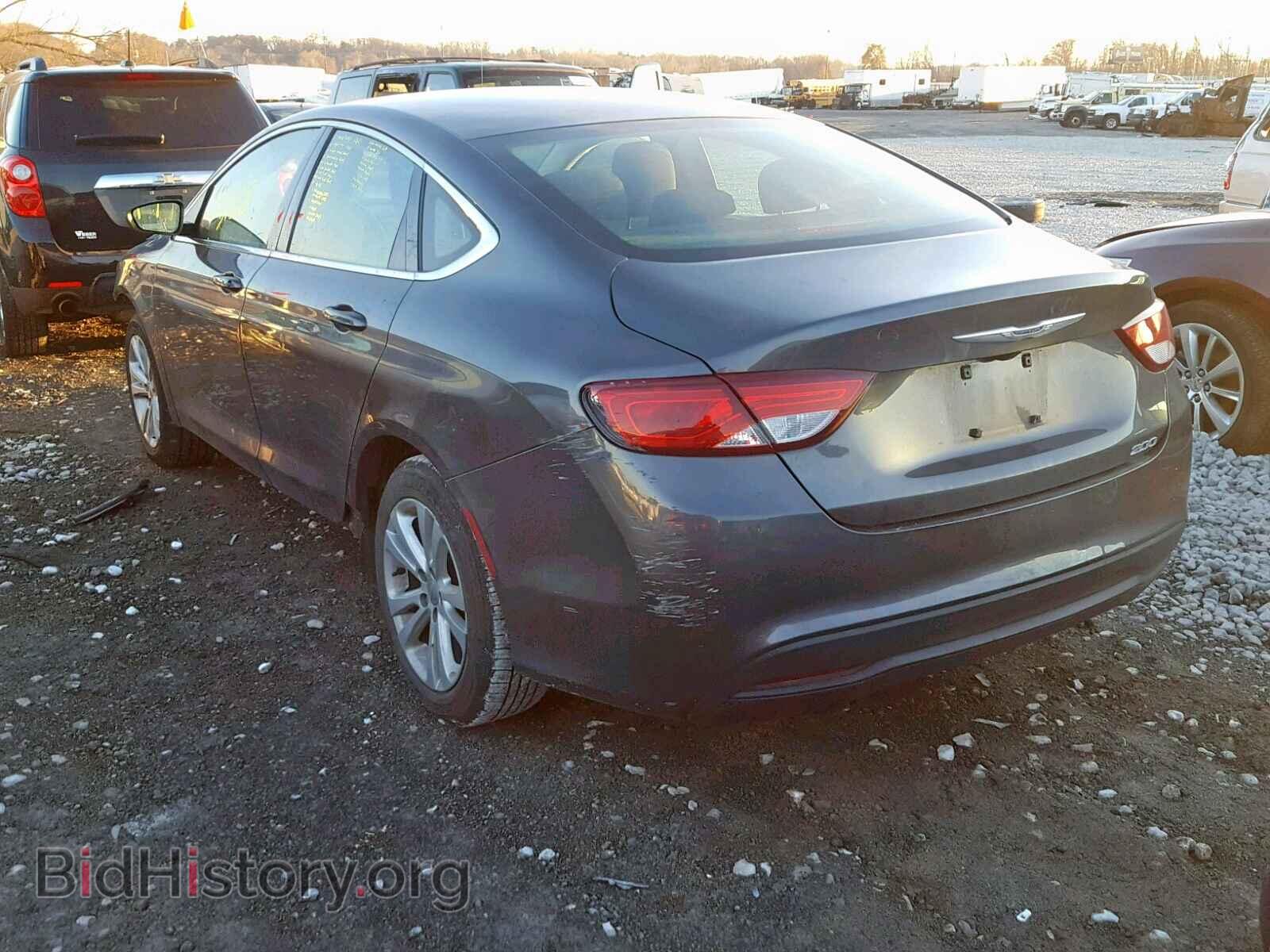 2016 CHRYSLER 200 - VIN: 1C3CCCFB7GN194221 - Фото 3