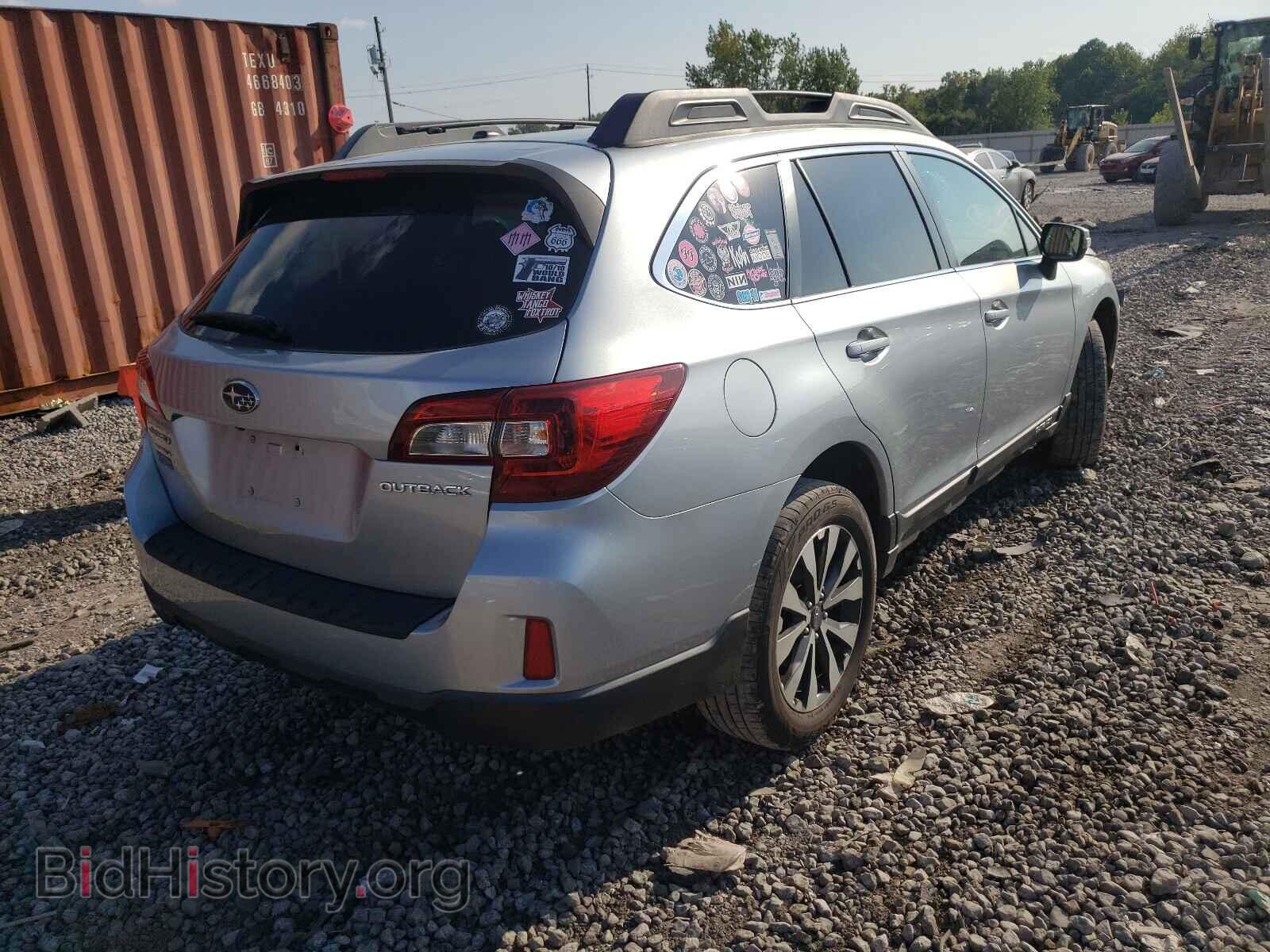 2015 SUBARU OUTBACK - VIN: 4S4BSBLC8F3208666 - Photo 4