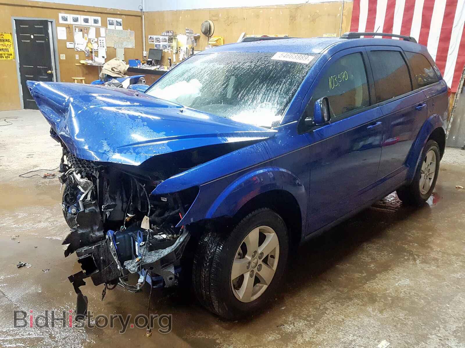 2012 DODGE JOURNEY - VIN: 3C4PDCBB3CT394605 - Фото 2