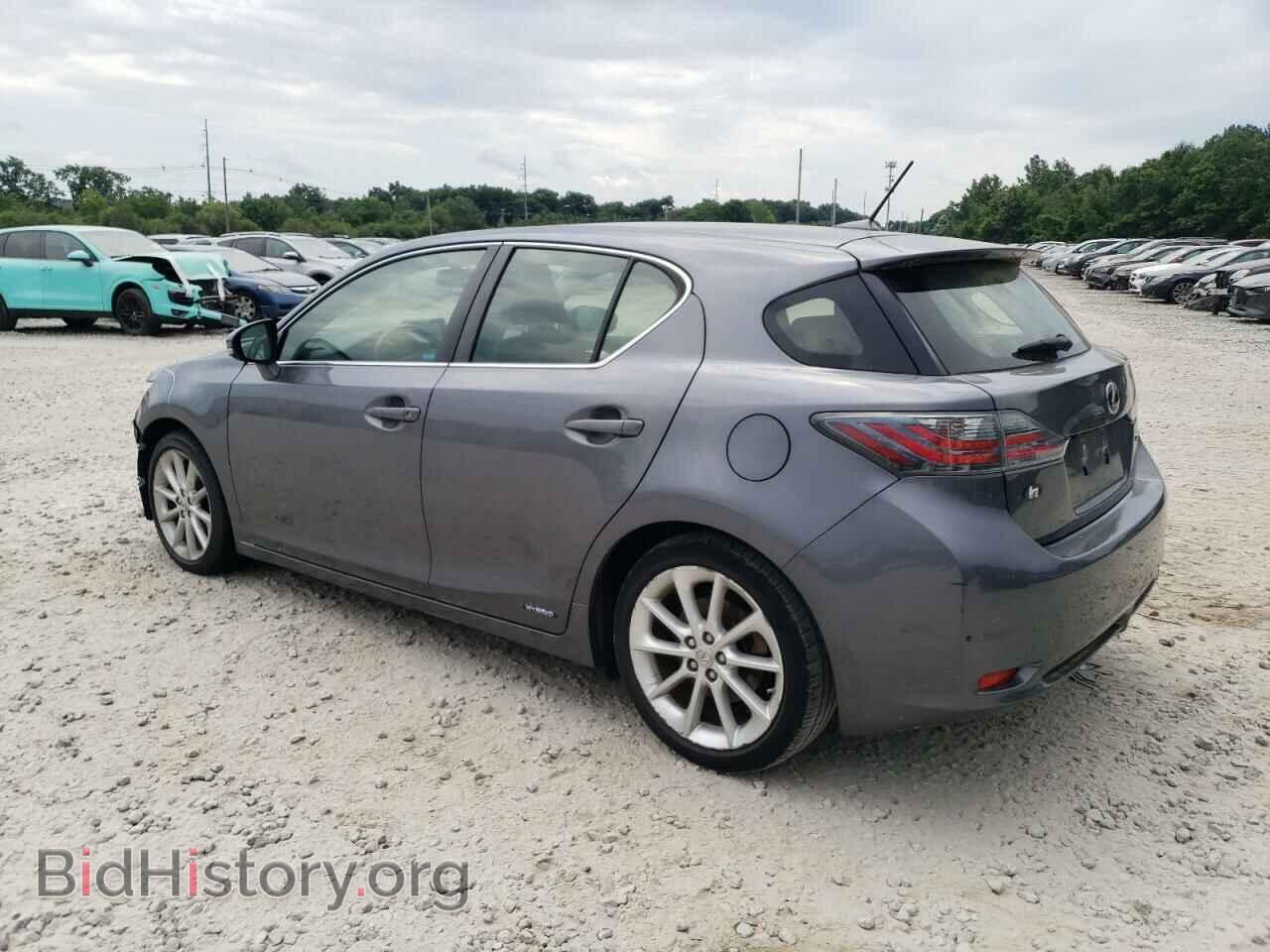 2012 LEXUS CT 200 - VIN: JTHKD5BH4C2105287 - Фото 2