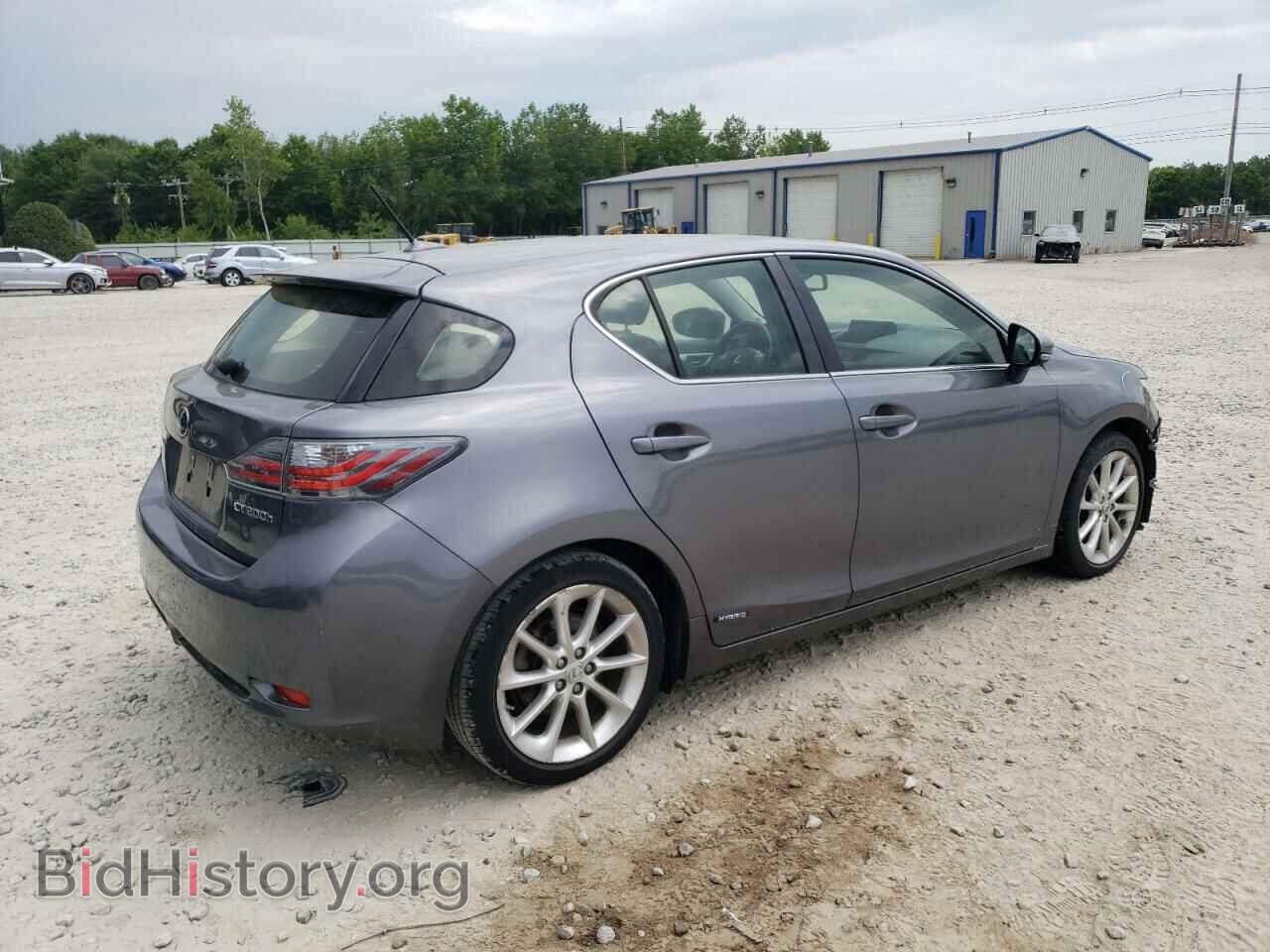 2012 LEXUS CT 200 - VIN: JTHKD5BH4C2105287 - Фото 3