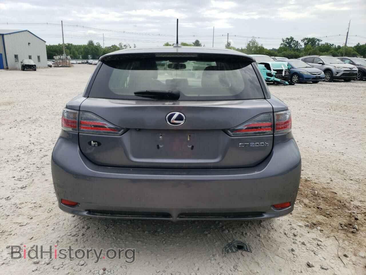 2012 LEXUS CT 200 - VIN: JTHKD5BH4C2105287 - Фото 6