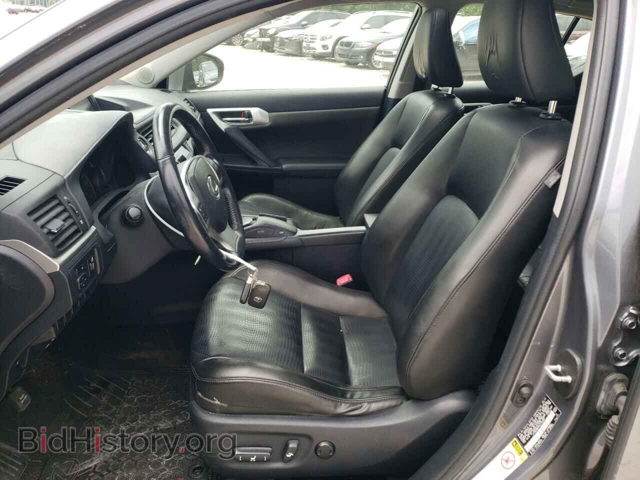 2012 LEXUS CT 200 - VIN: JTHKD5BH4C2105287 - Фото 7