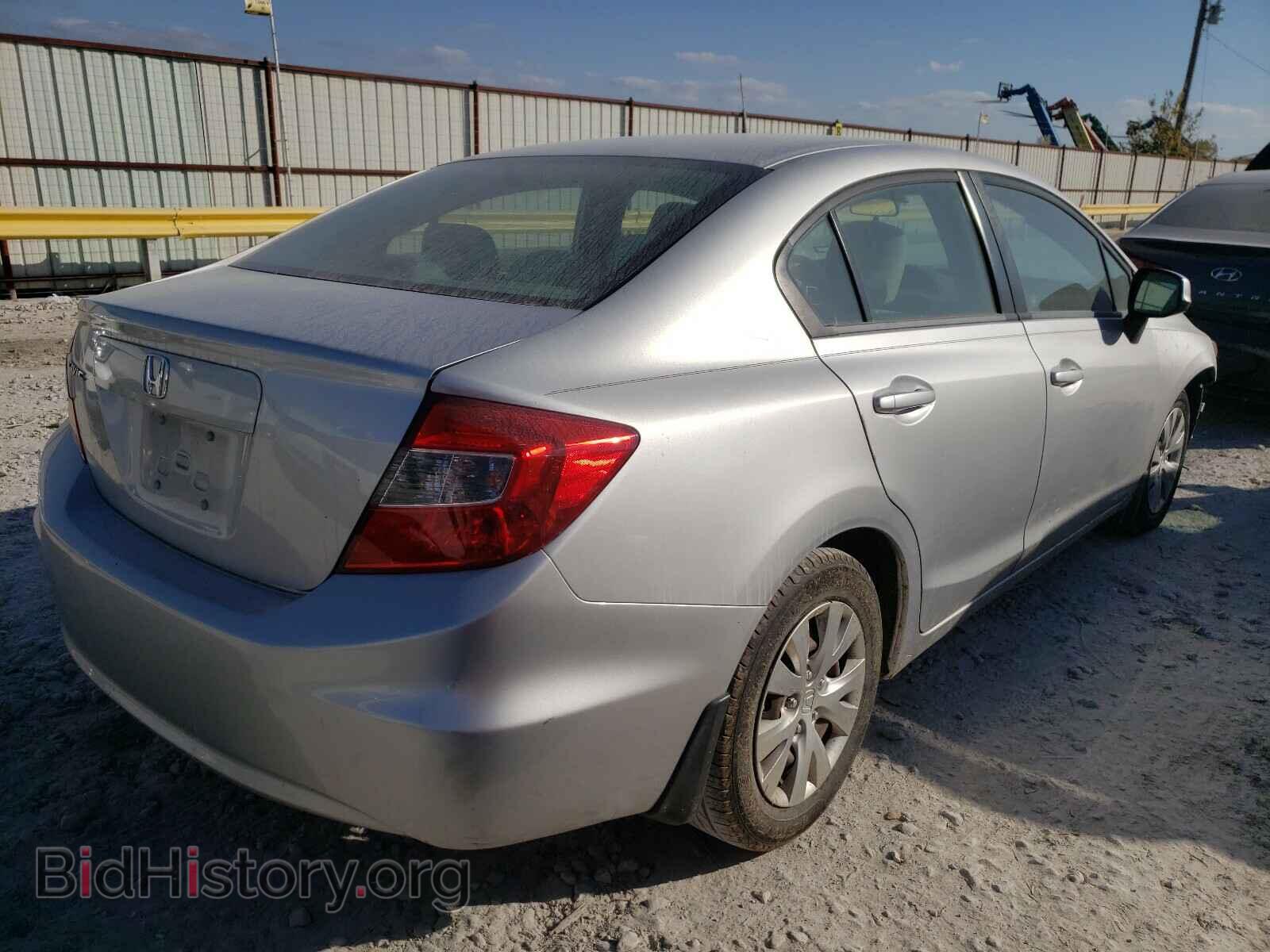2012 HONDA CIVIC - VIN: 19XFB2F54CE026258 - Фото 4