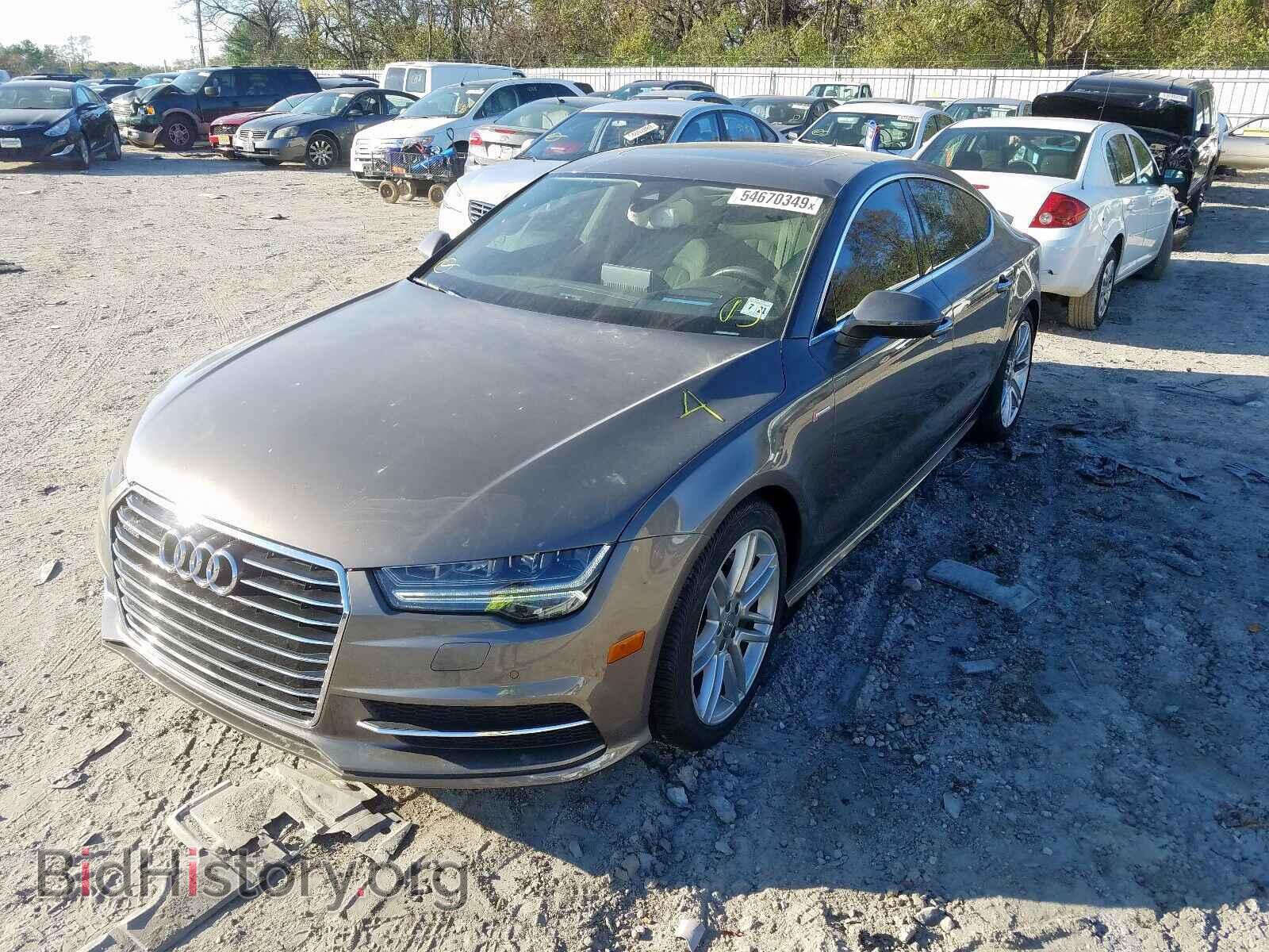 2016 AUDI A7 - VIN: WAU2GAFCXGN022299 - Фото 2