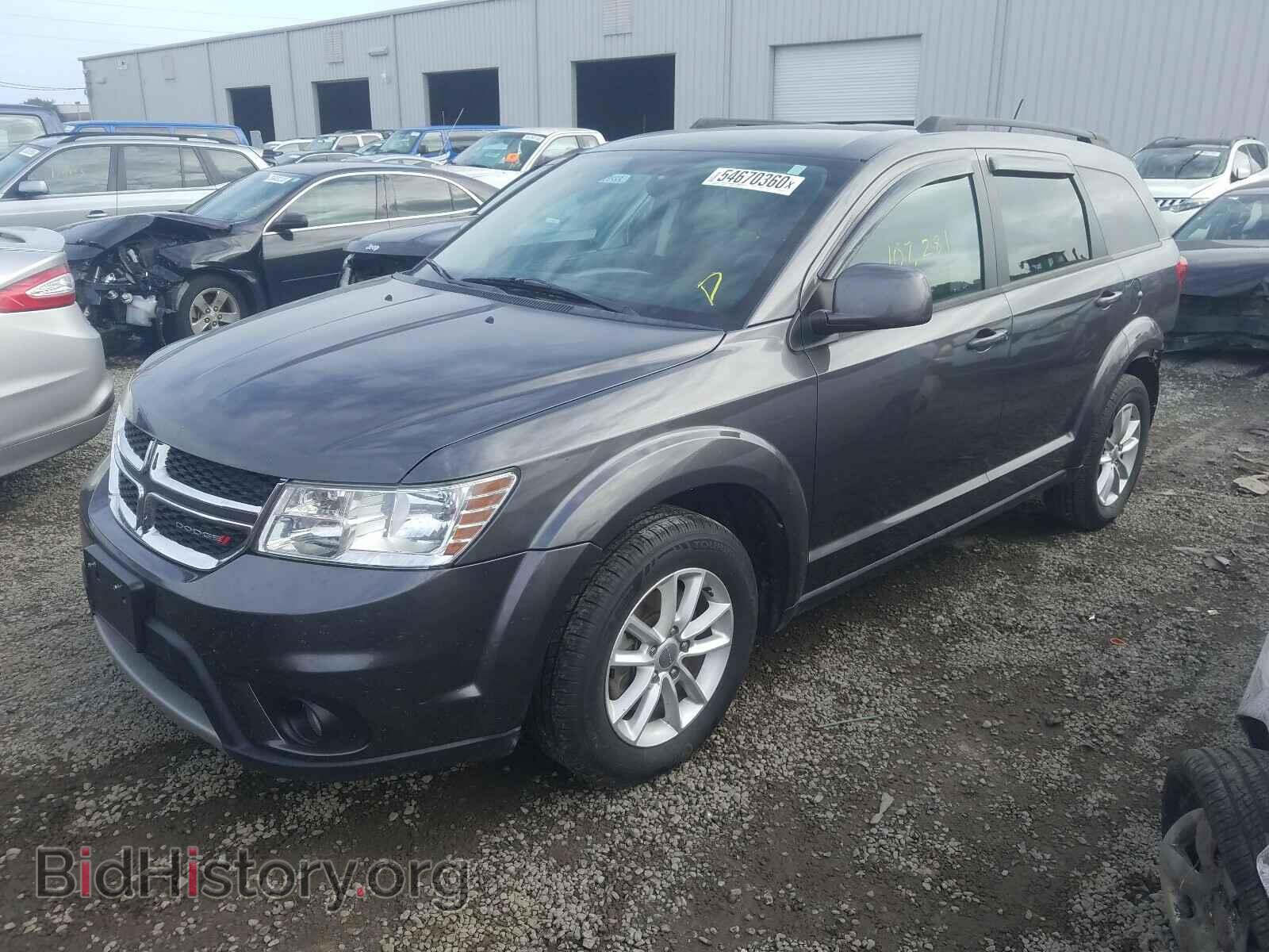 2015 DODGE JOURNEY - VIN: 3C4PDCBG8FT686153 - Фото 2